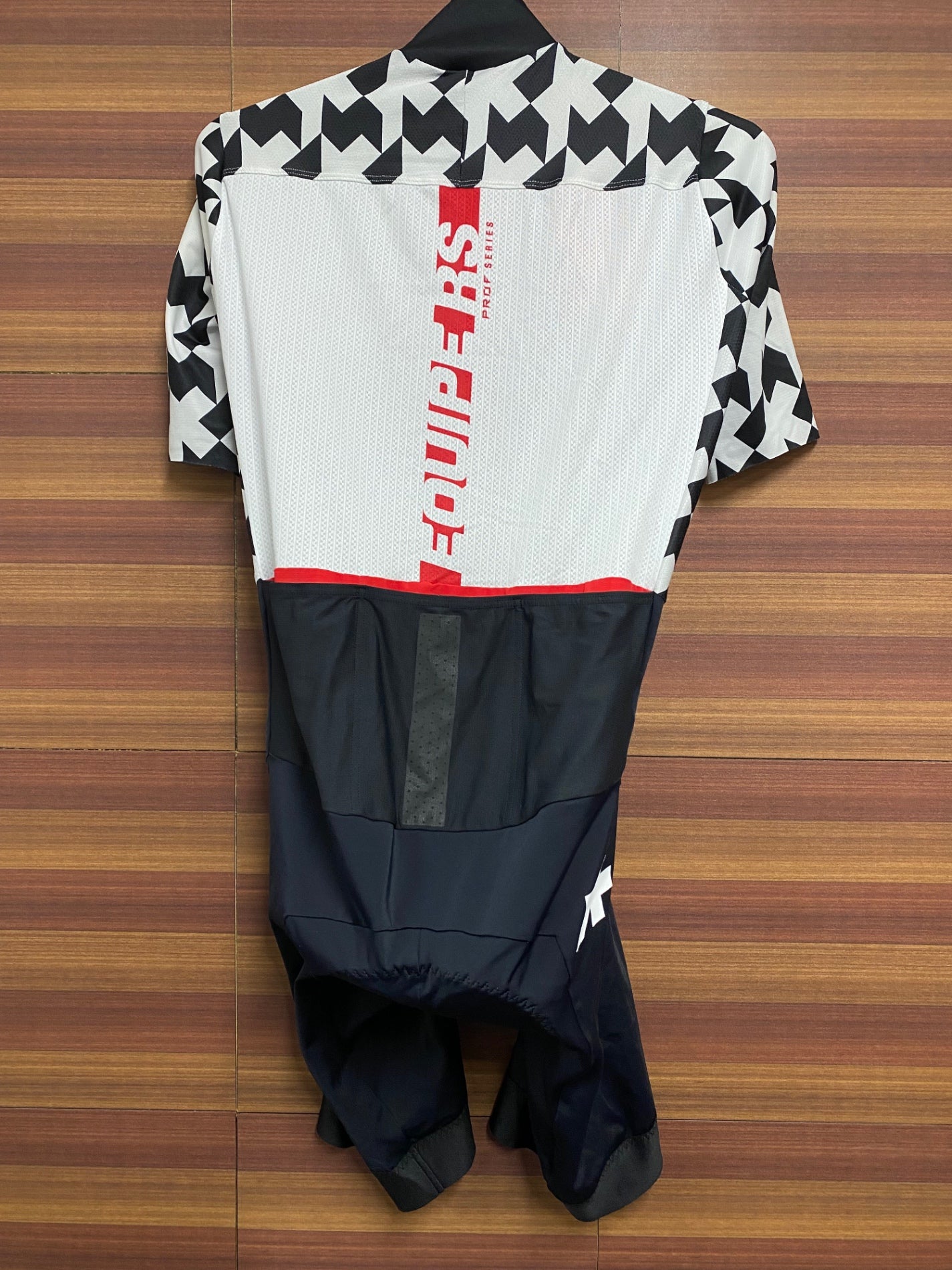 HX513 アソス assos RS Aero Roadsuit S9 LEHOUDINI 半袖 ワンピース 白 黒 M