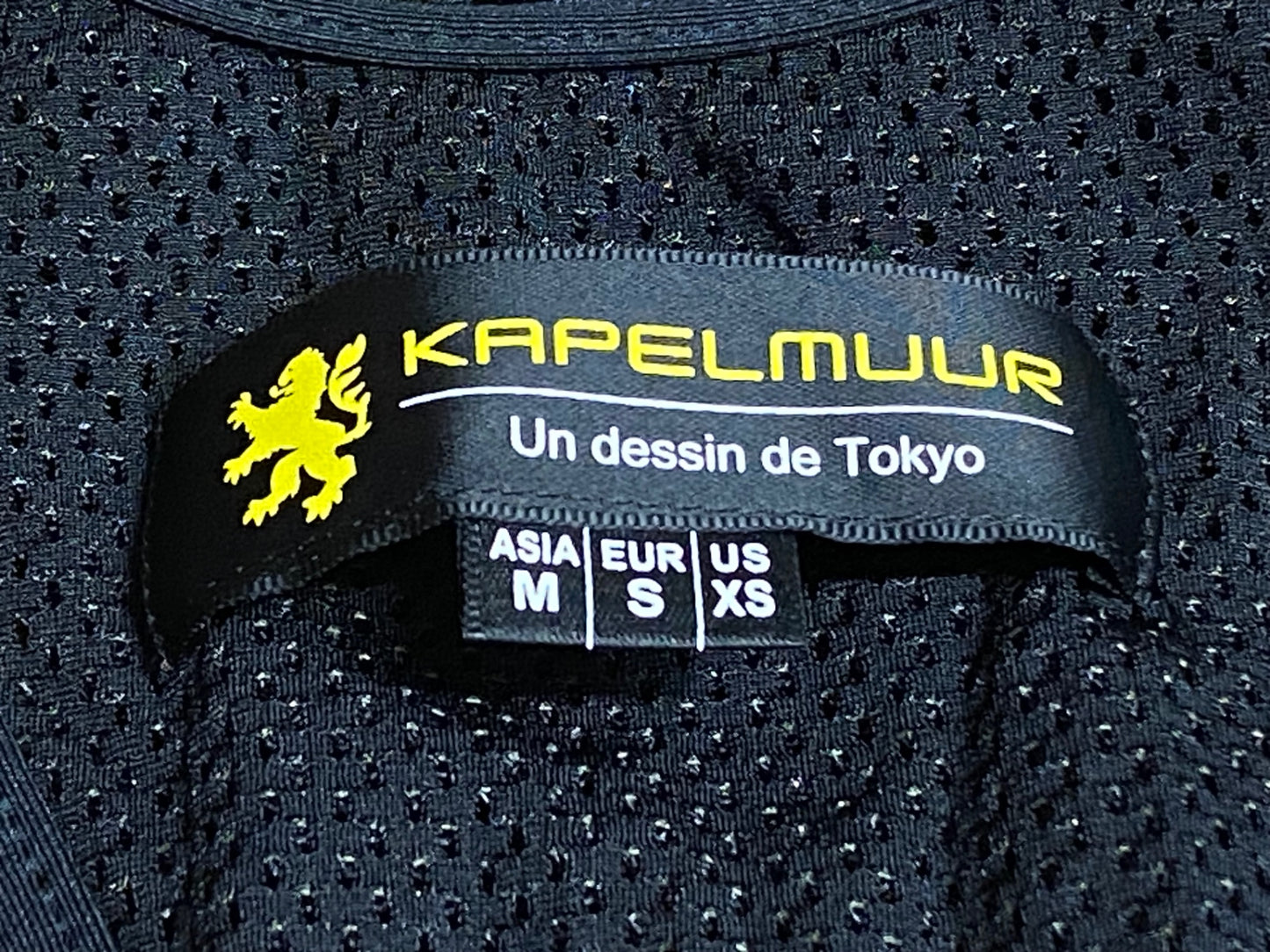 IQ761 リオンドカペルミュール Lion de KAPELMUUR ビブタイツ 黒 M