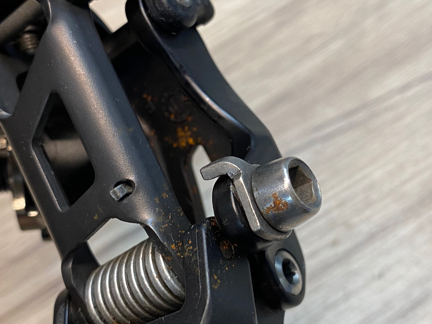 IW822 カンパニョーロ CAMPAGNOLO ケンタウル CENTAUR リアディレイラー 11S 黒