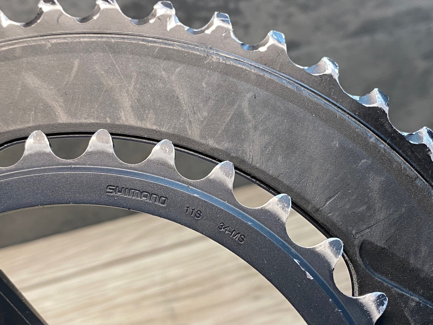 IU001 シマノ SHIMANO アルテグラ ULTEGRA FC-R8000 クランクセット 170mm 50/34T 11S 刻印QJ リコール検査済