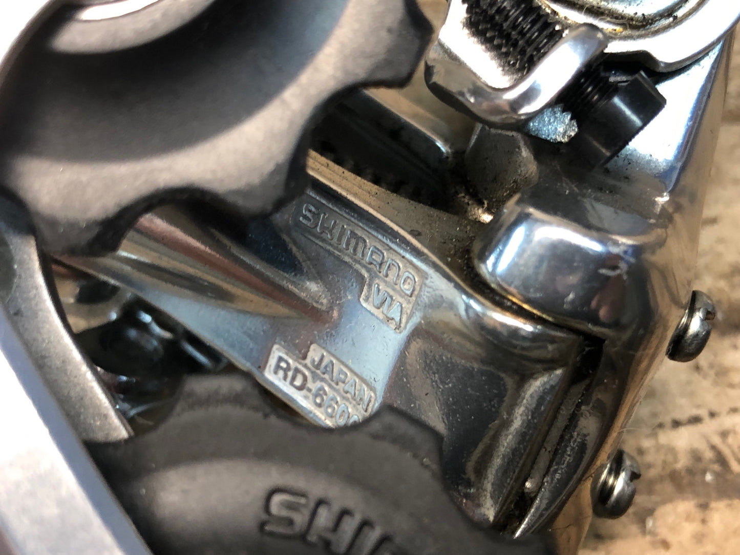 JA244 シマノ SHIMANO アルテグラ ULTEGRA FD-6600 RD-6600 ディレイラーセット  プーリー社外品