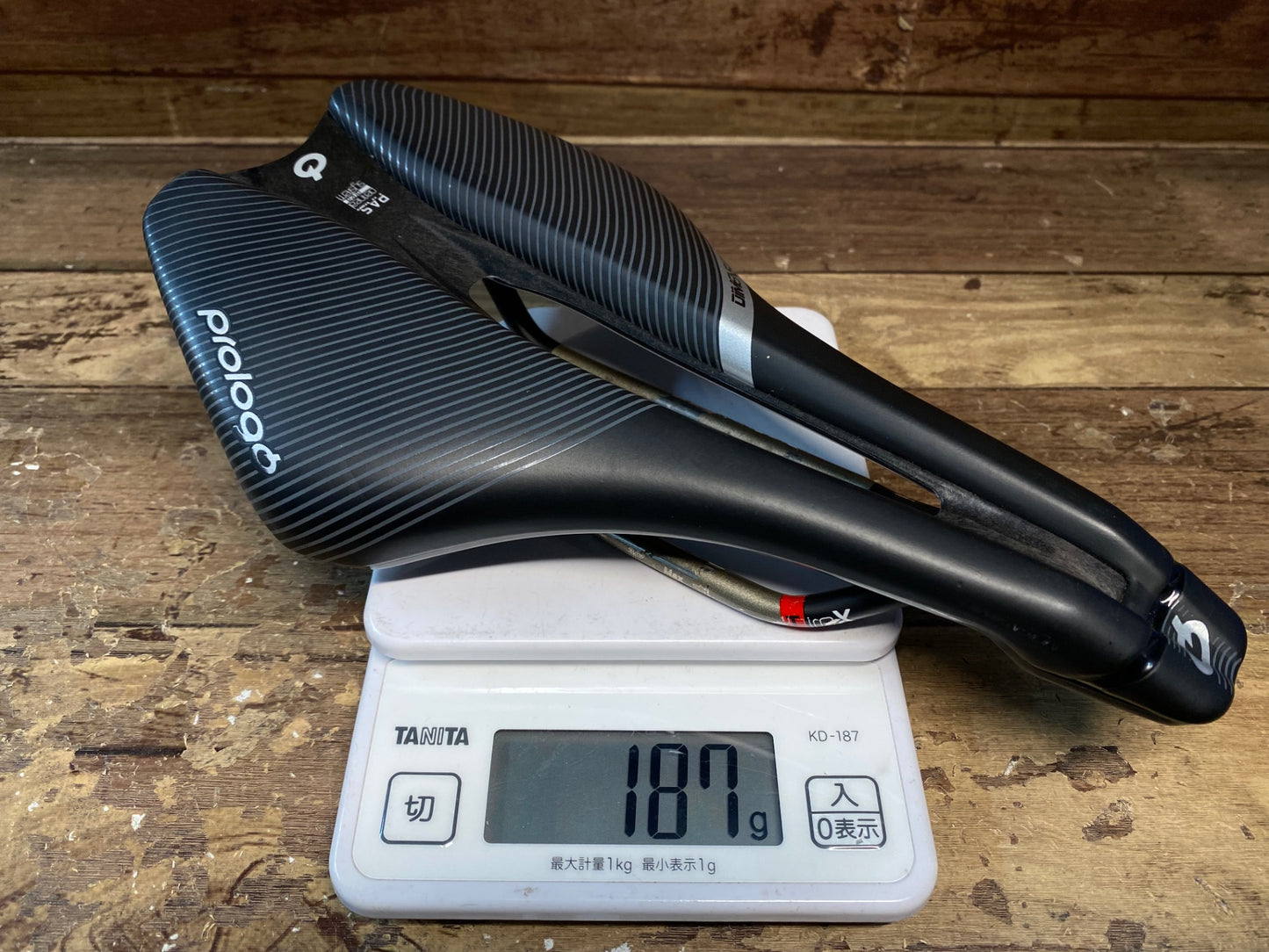 II734 プロロゴ prologo ディメンション DIMENTION サドル TIROXレール 143mm 黒