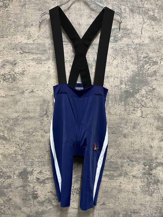 JB473 カフェドシクリステ Cafe du Cycliste AGATHE MAN ビブショーツ M 紺