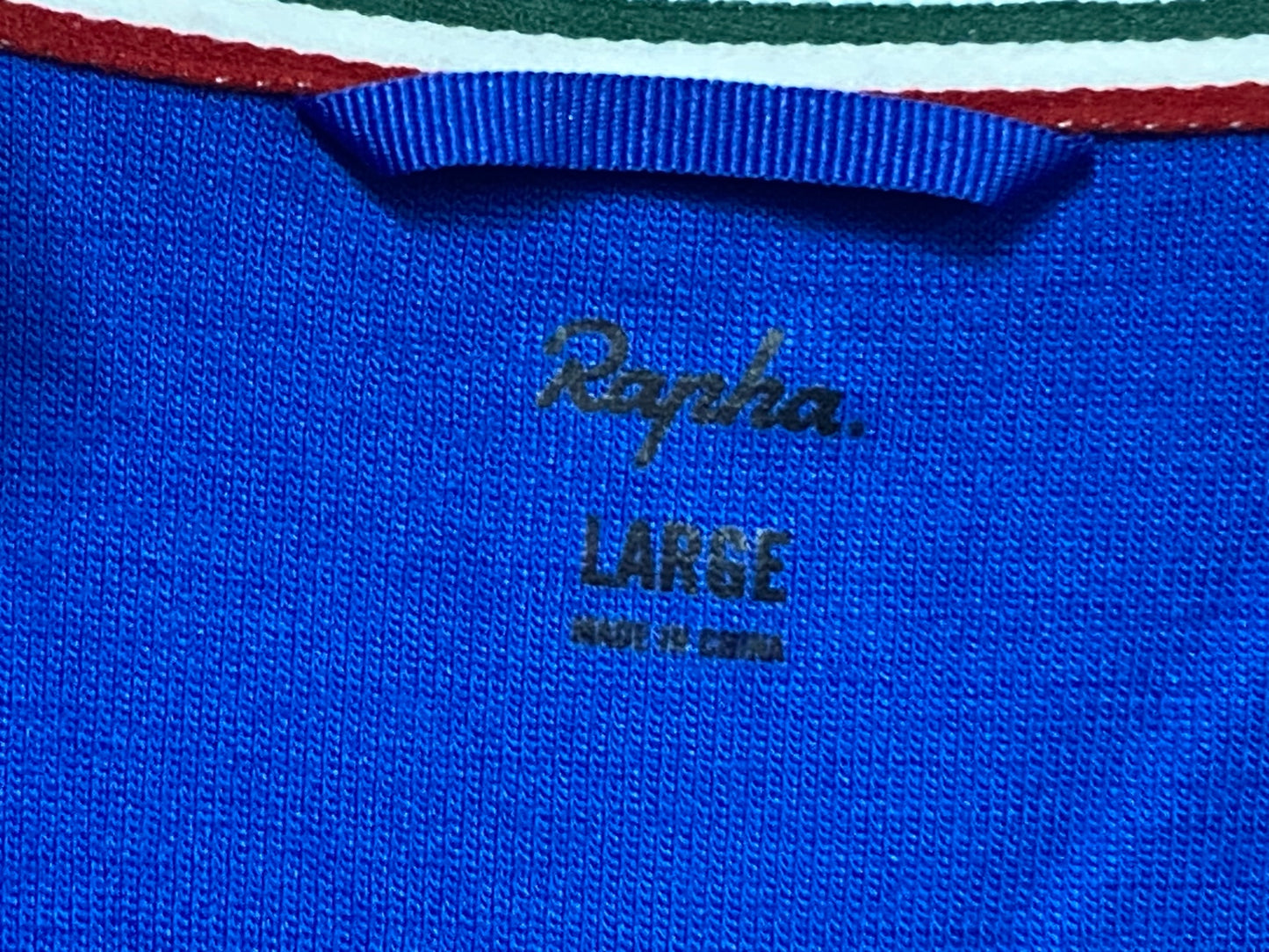 IR523 ラファ RAPHA CLASSIC COUNTRY JERSEY イタリア L 青