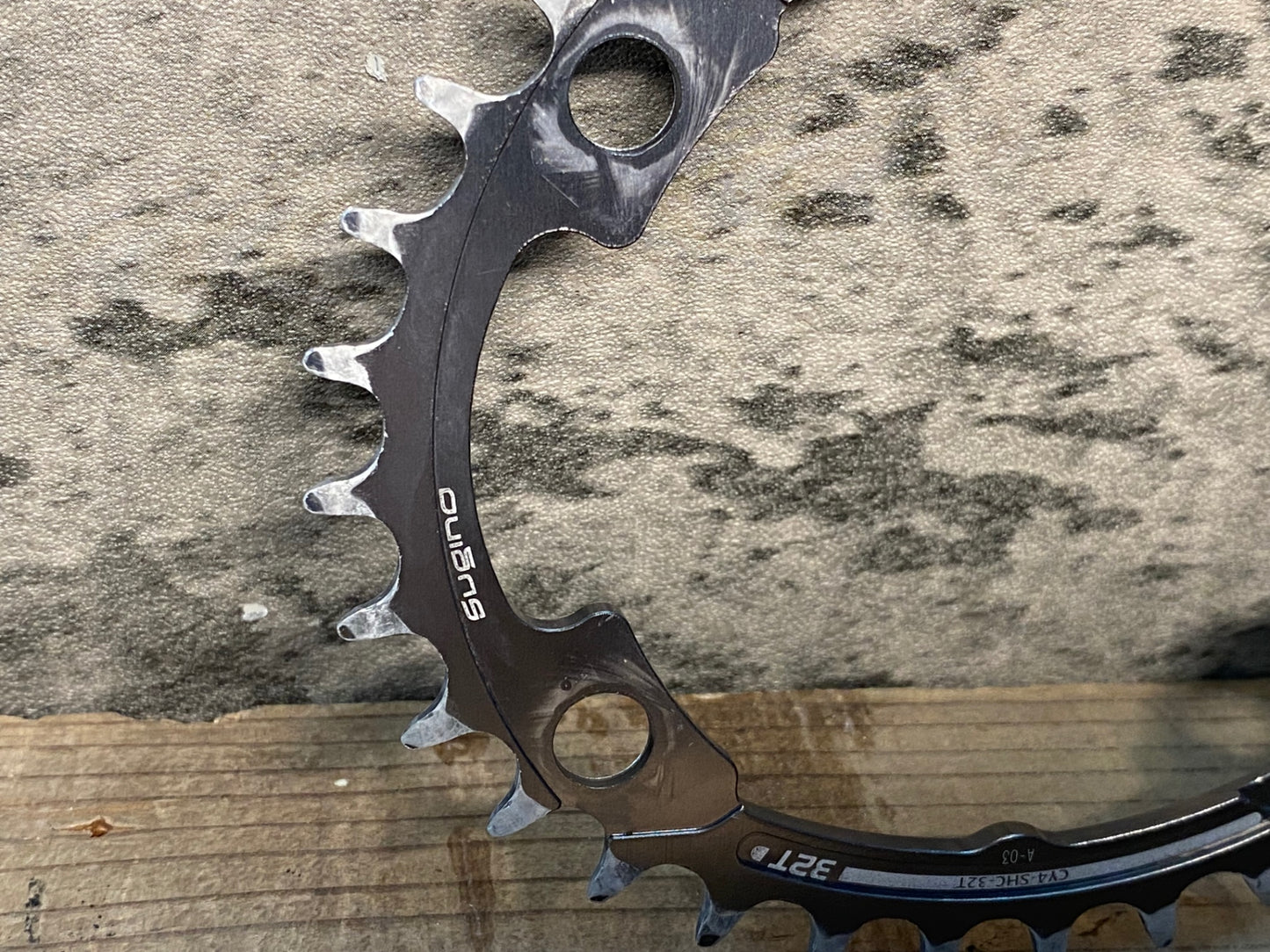 IX620 スギノ SUGINO CYCLOID Super Hill Climb CH4-SHC-32T チェーンリング 32T メタリック