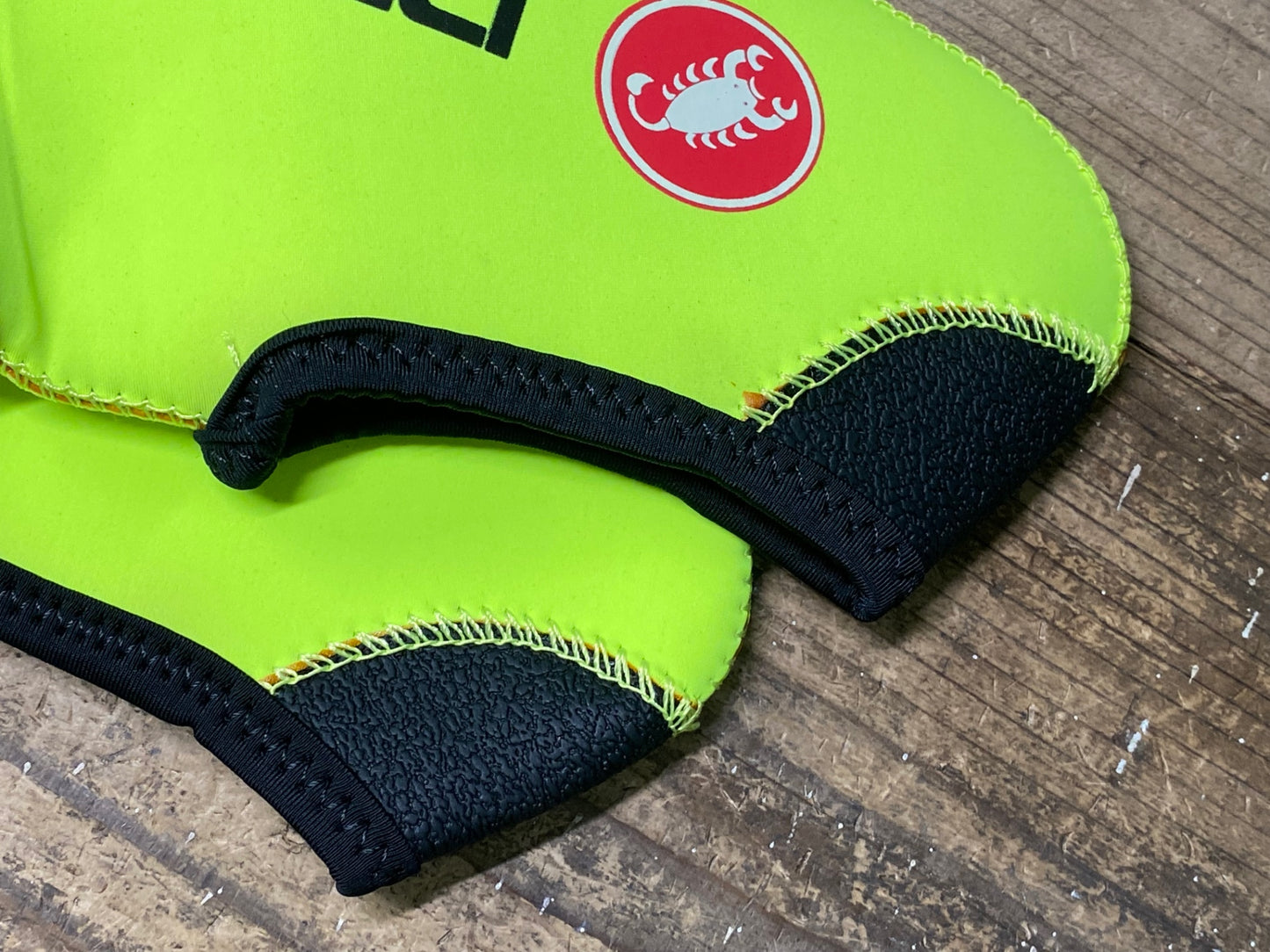 IV960 カステリ CASTELLI DILUVIO C シューズカバー 黄 S/M