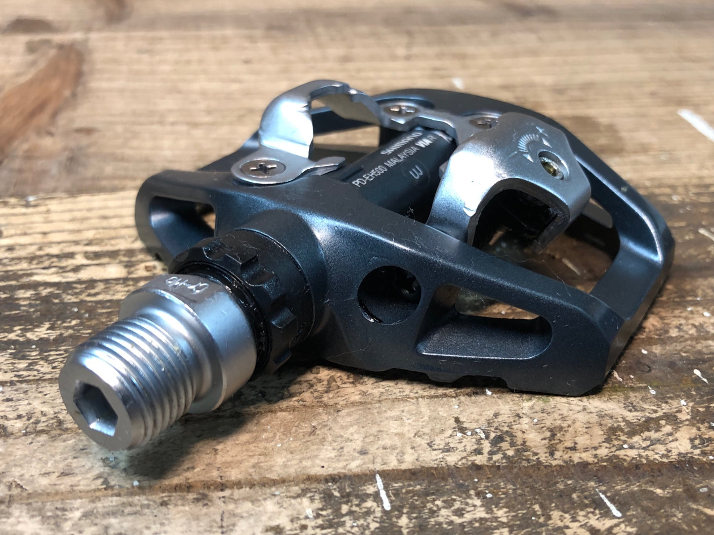 IW054 シマノ SHIMANO PD-EH500 ビンディングペダル SPD 片面フラット