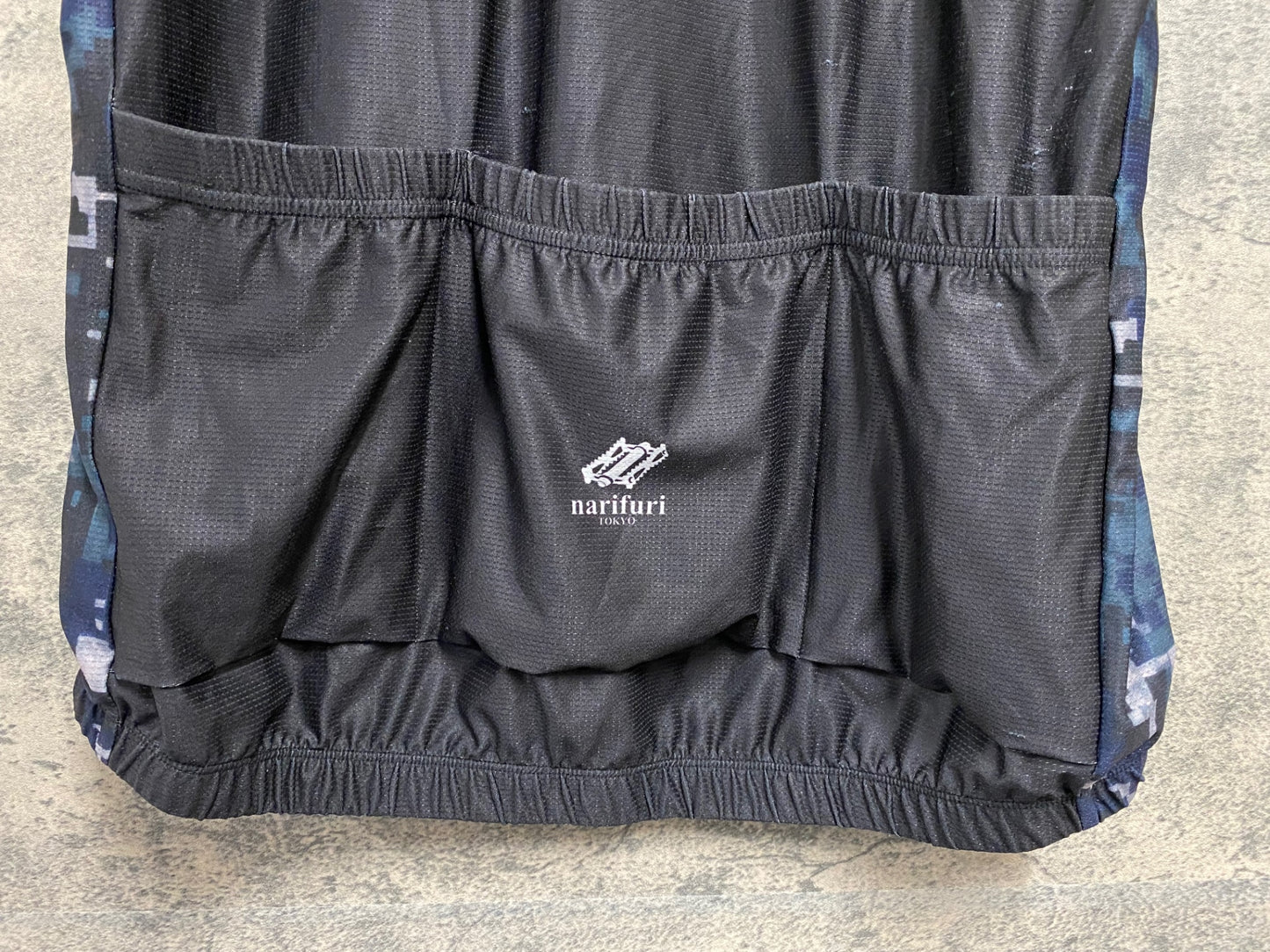 JB765 ナリフリ narifuri 半袖 サイクルジャージ 黒 L