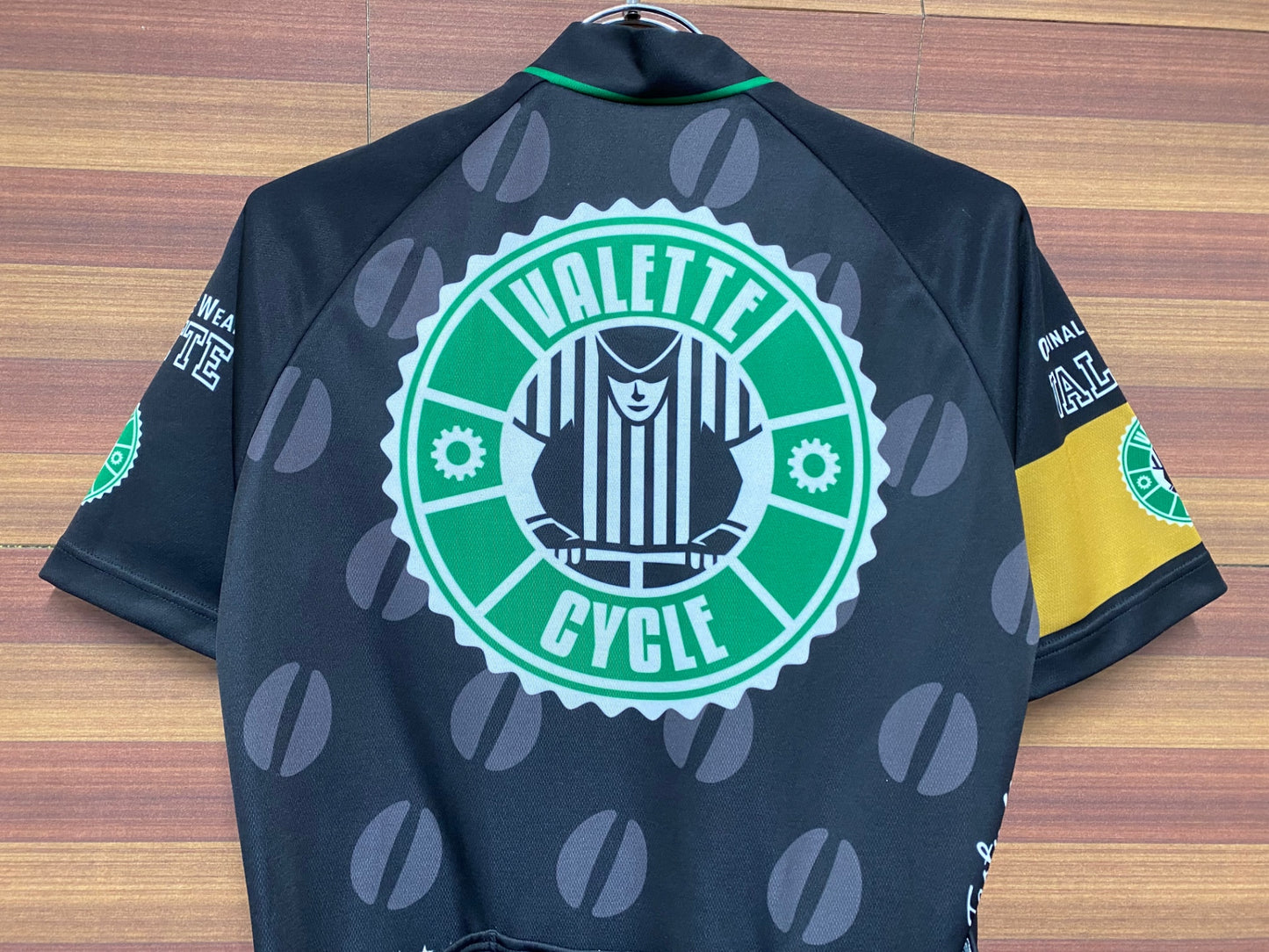 IL800 バレット VALETTE 半袖サイクルジャージ 黒 L ほつれ