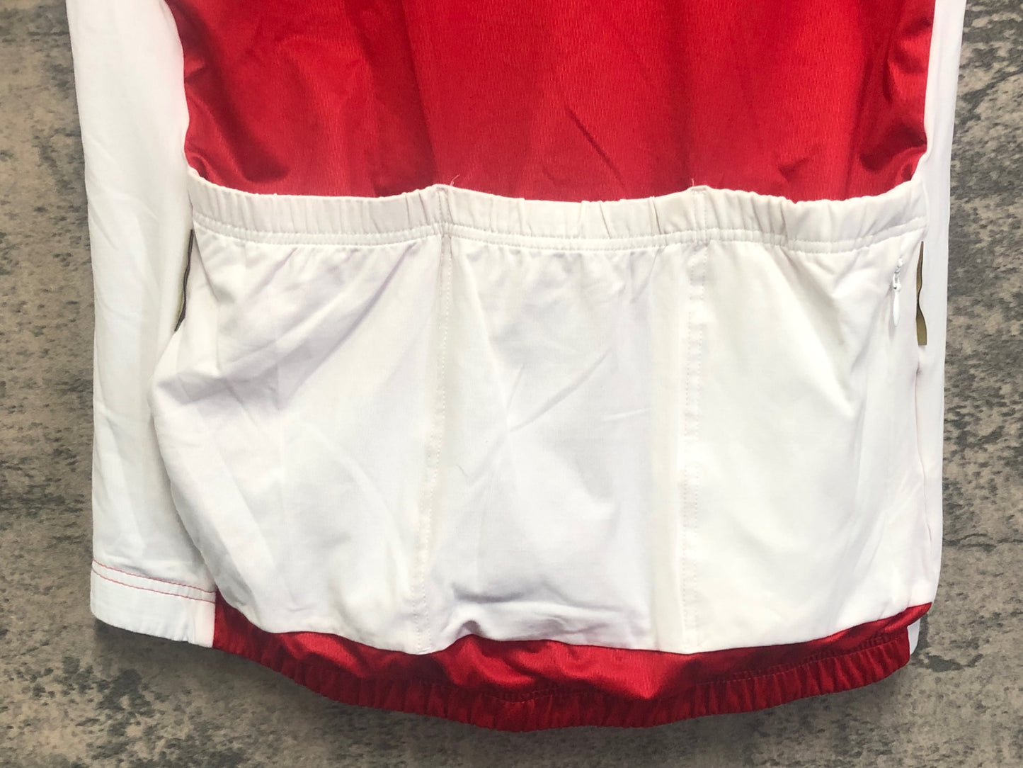 IX168 ルコル LE COL 半袖 サイクルジャージ 赤 白 M WIGGINS