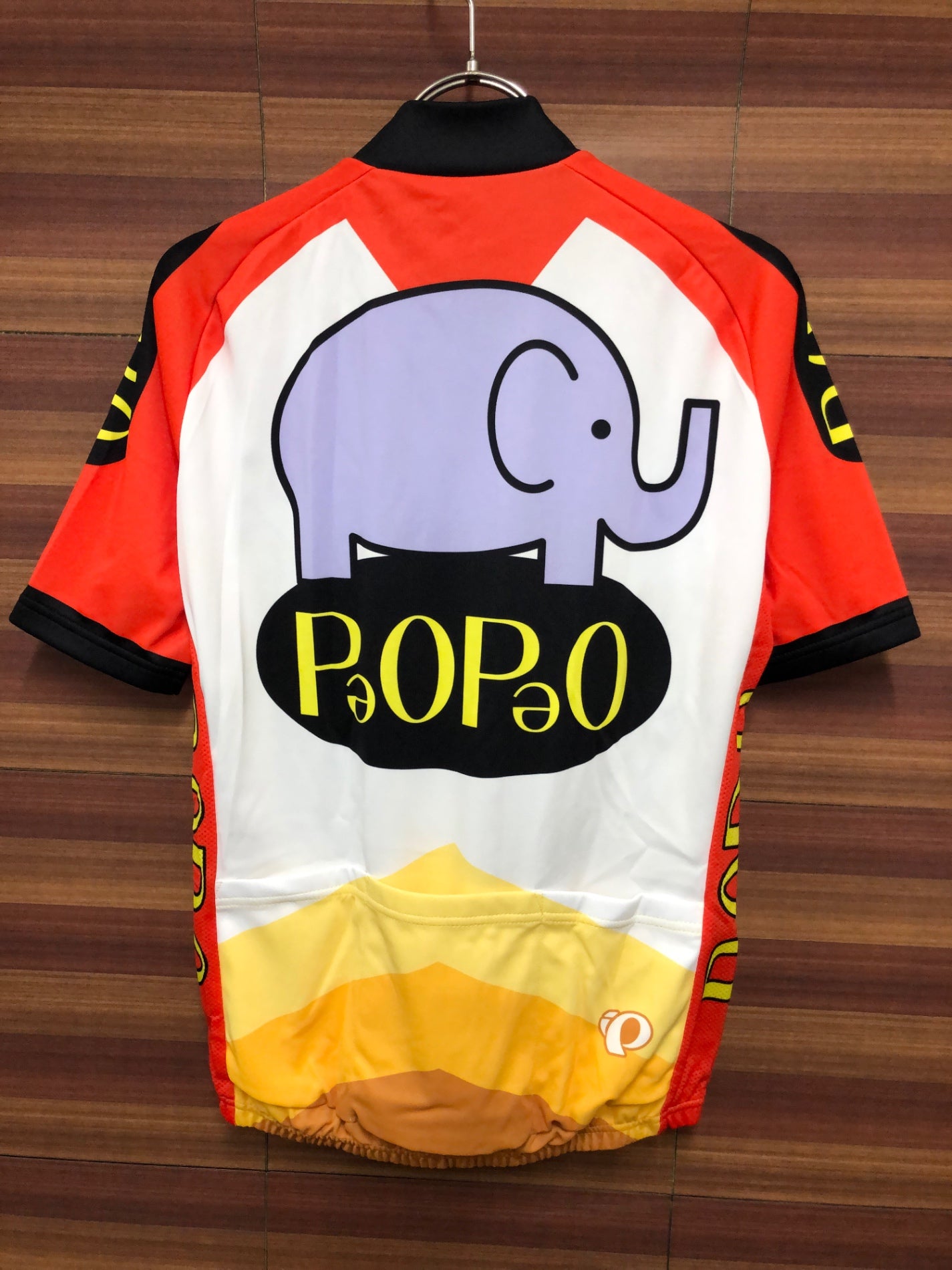 IP643 パールイズミ PEARL IZUMI PAOPAO 半袖 サイクルジャージ 白 Mサイズ