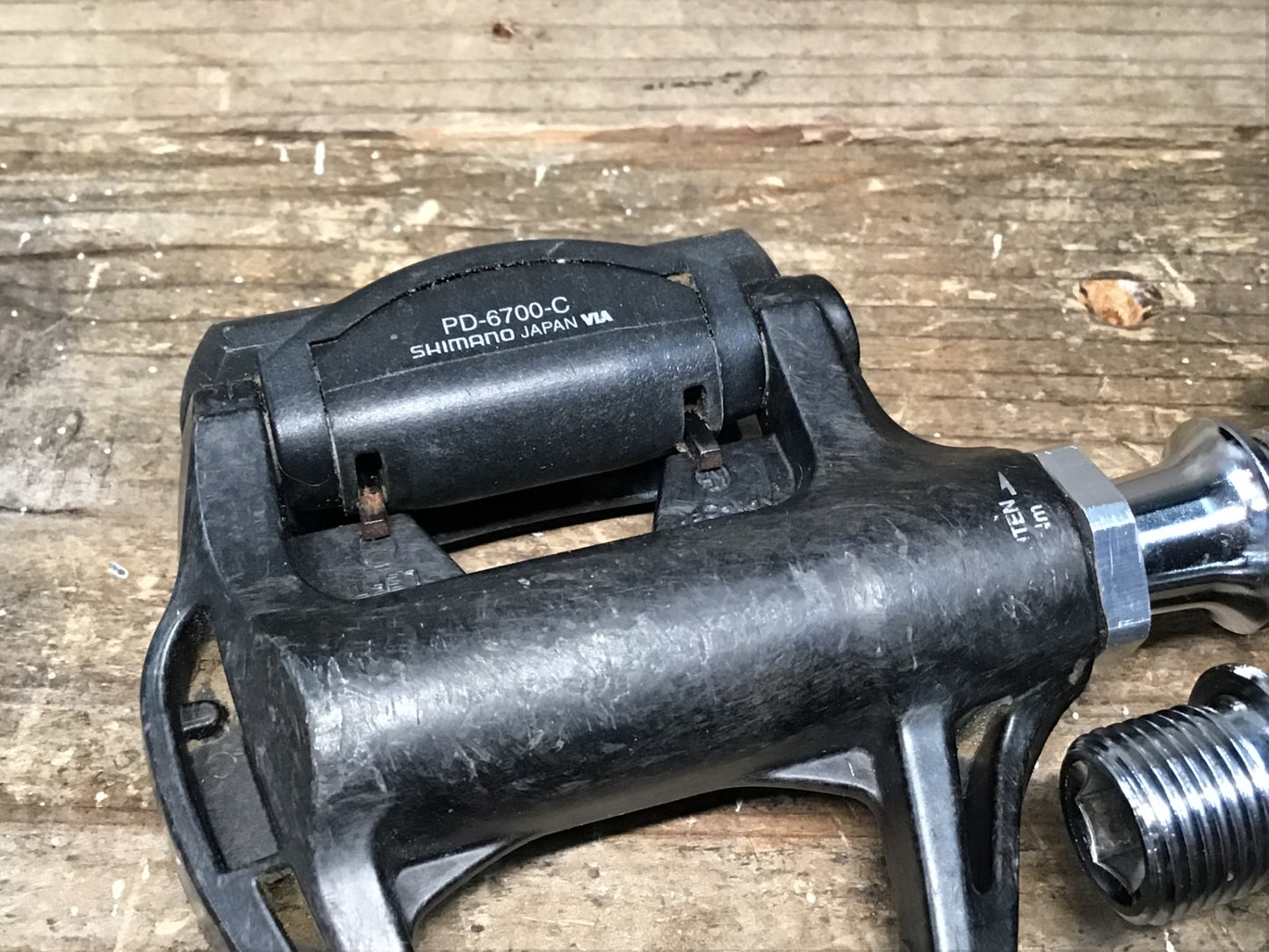 IS256 シマノ SHIMANO アルテグラ ULTEGRA PD-6700-C ビンディングペダル SPD-SL