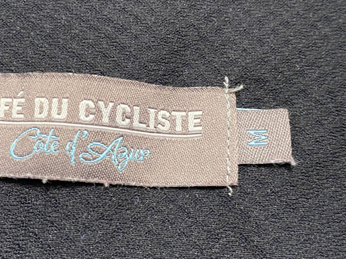 IZ940 カフェドシクリステ Cafe du Cycliste ソレンネ SOLENNE 長袖 フーディ パーカー サイクルジャージ M 白グレー