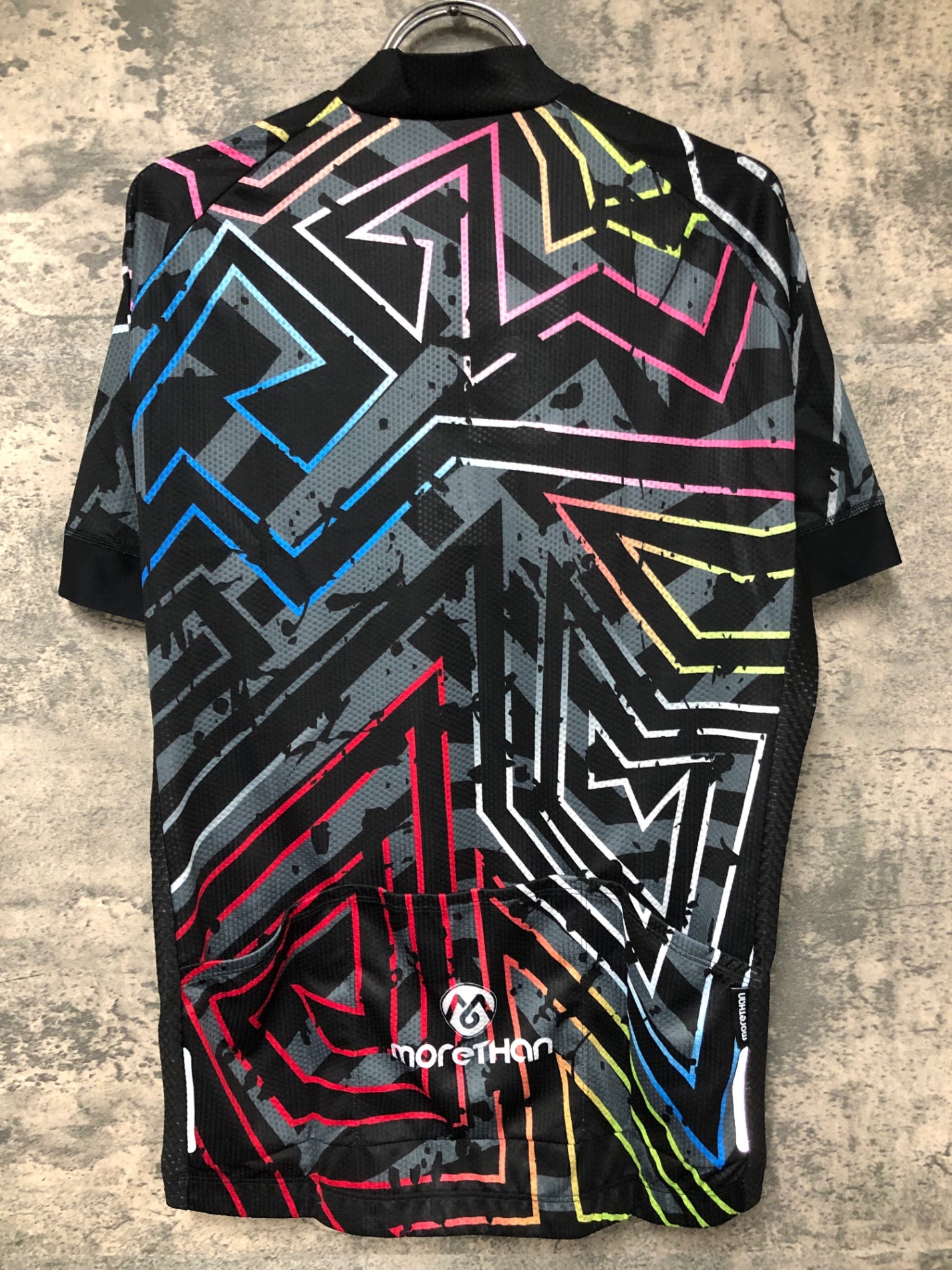 IW304 モーゼン morethan 半袖 サイクルジャージ 黒 XL 未使用品