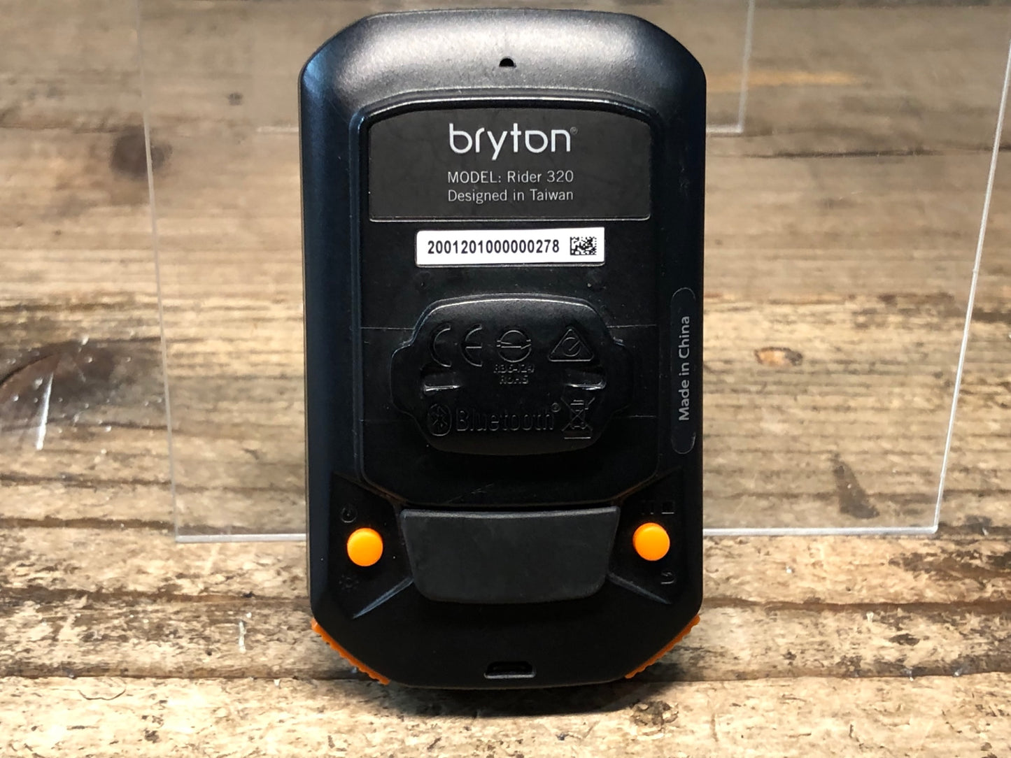 JD367 ブライトン Bryton Rider 320 サイクルコンピューター 起動確認済み