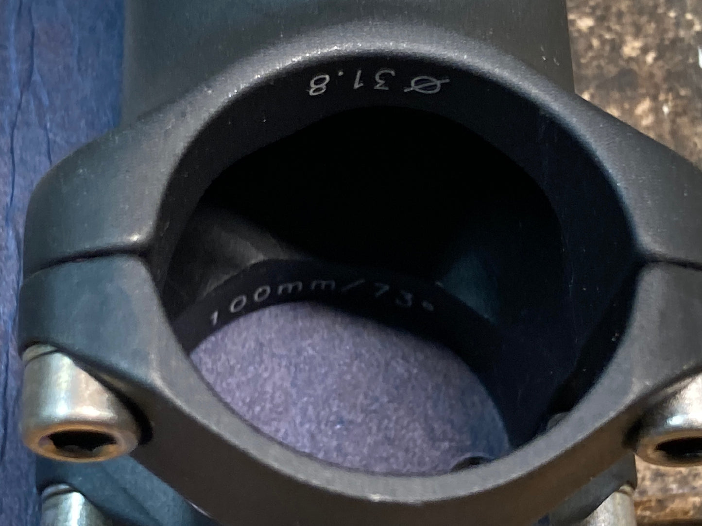 IP278 ディズナ DIXNA Vシェイプ アルミ ステム 100mm Φ31.8 OS