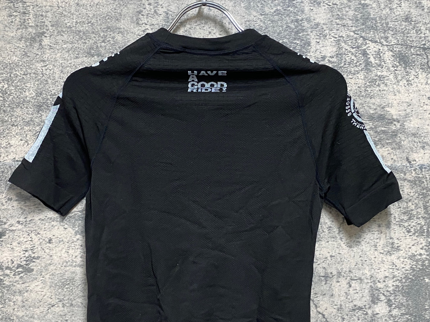 JB294 アソス assos SKINFOIL 2.4 半袖 ベースレイヤー 黒 SIZE 0 SPRING/FALL