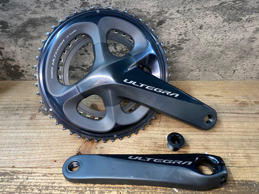 JB561 シマノ SHIMANO アルテグラ ULTEGRA FC-R8000 クランクセット 170mm 50/34T リコール対象外 刻印"RJ "