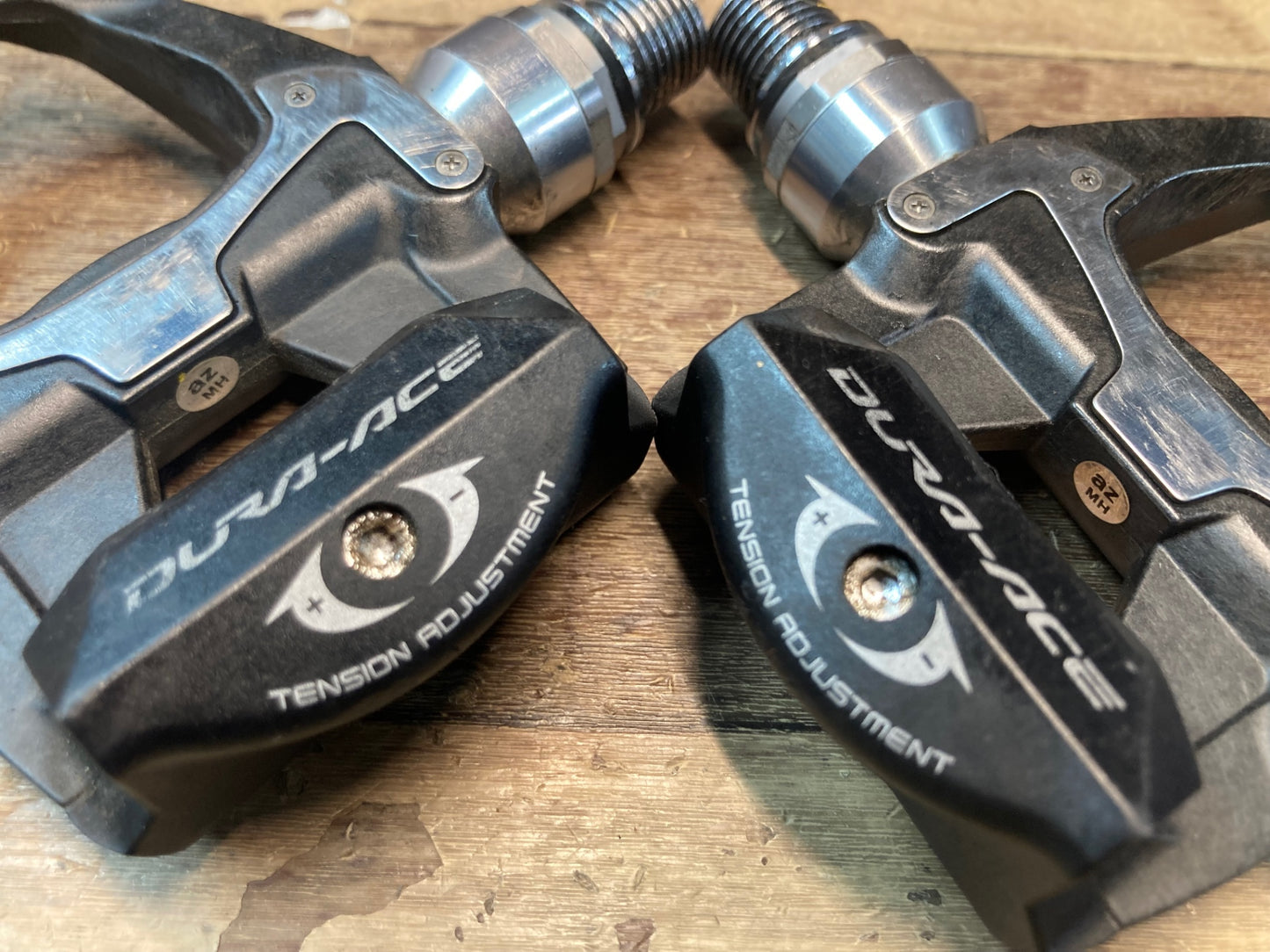 IL475 シマノ SHIMANO デュラエース DURA-ACE PD-9000 ビンディングペダル SPD-SL ※軸回転スムーズ