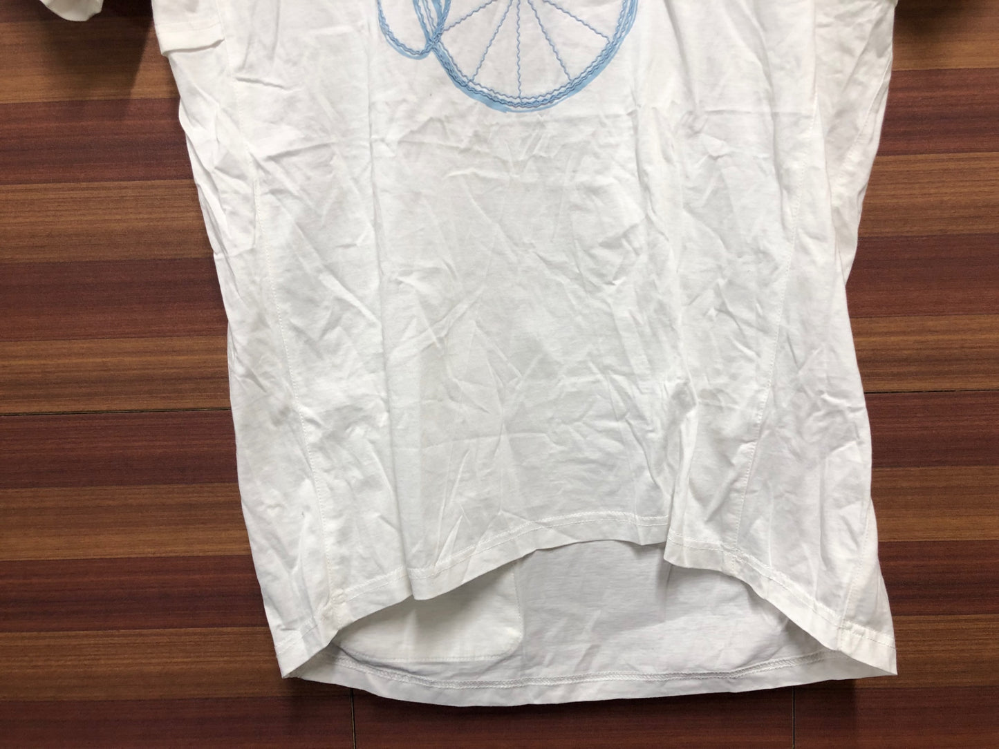 IN286 ウィナー WINNER 半袖 サイクルウェア 白 Lサイズ