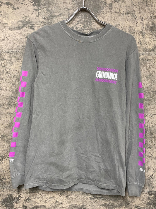 IZ184 ジロ GIRO GRAENDURO Tシャツ グレー S スレ