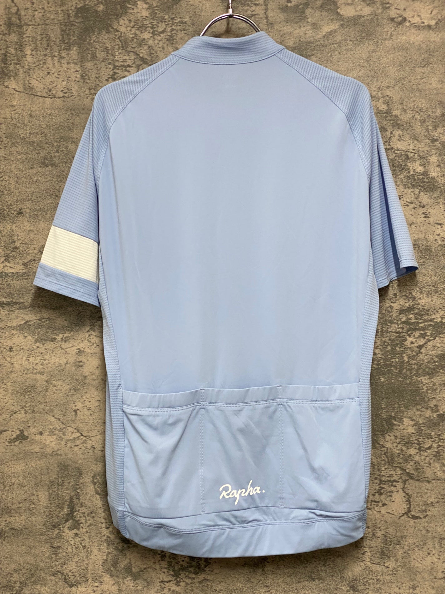 JB049 ラファ Rapha CORE LIGHTWEIGHT JERSEY 半袖 サイクルジャージ 水色 L