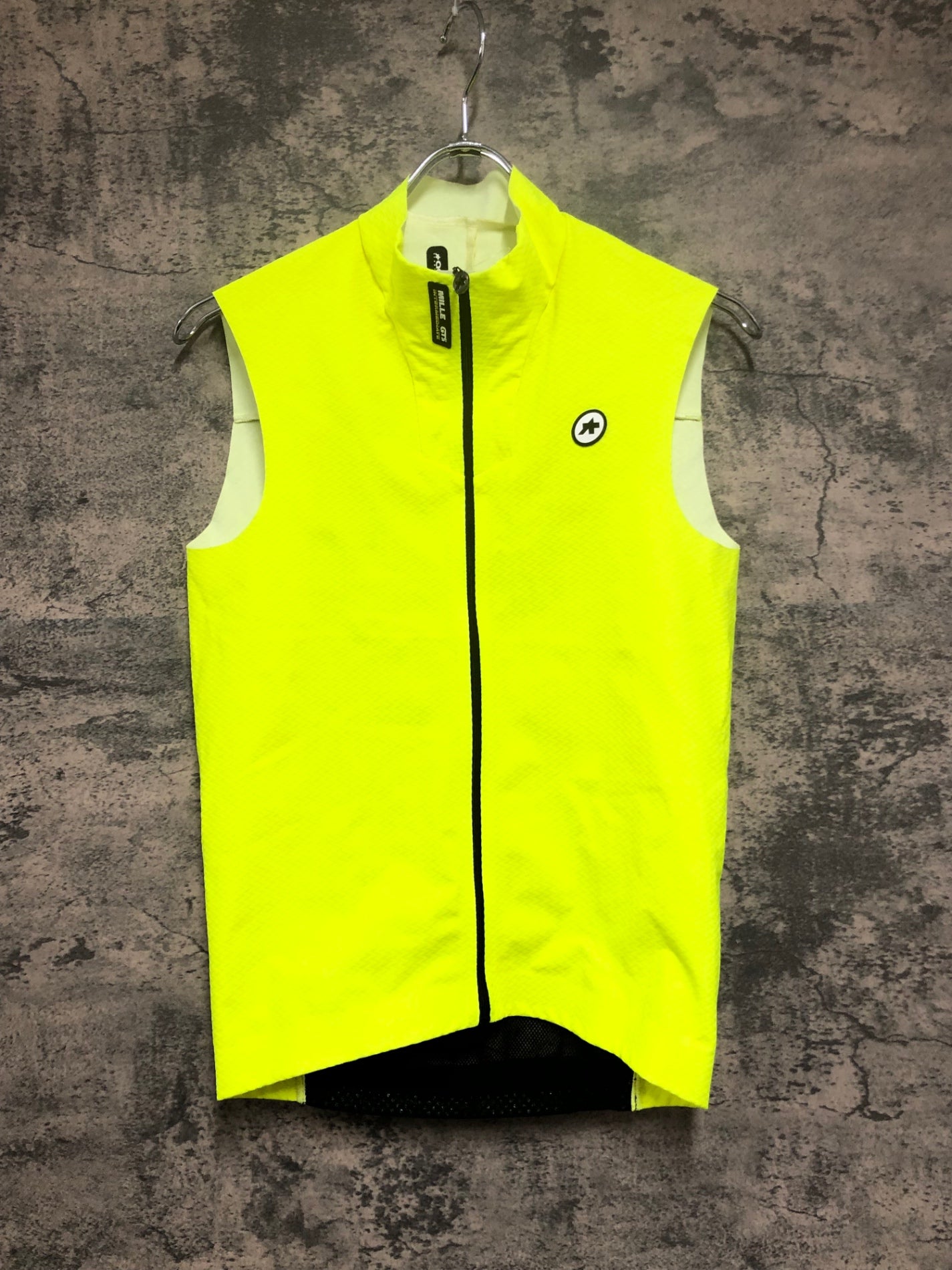 IX047 アソス assos Mille GTS Spring Fall C2 ジレ 黄 XS