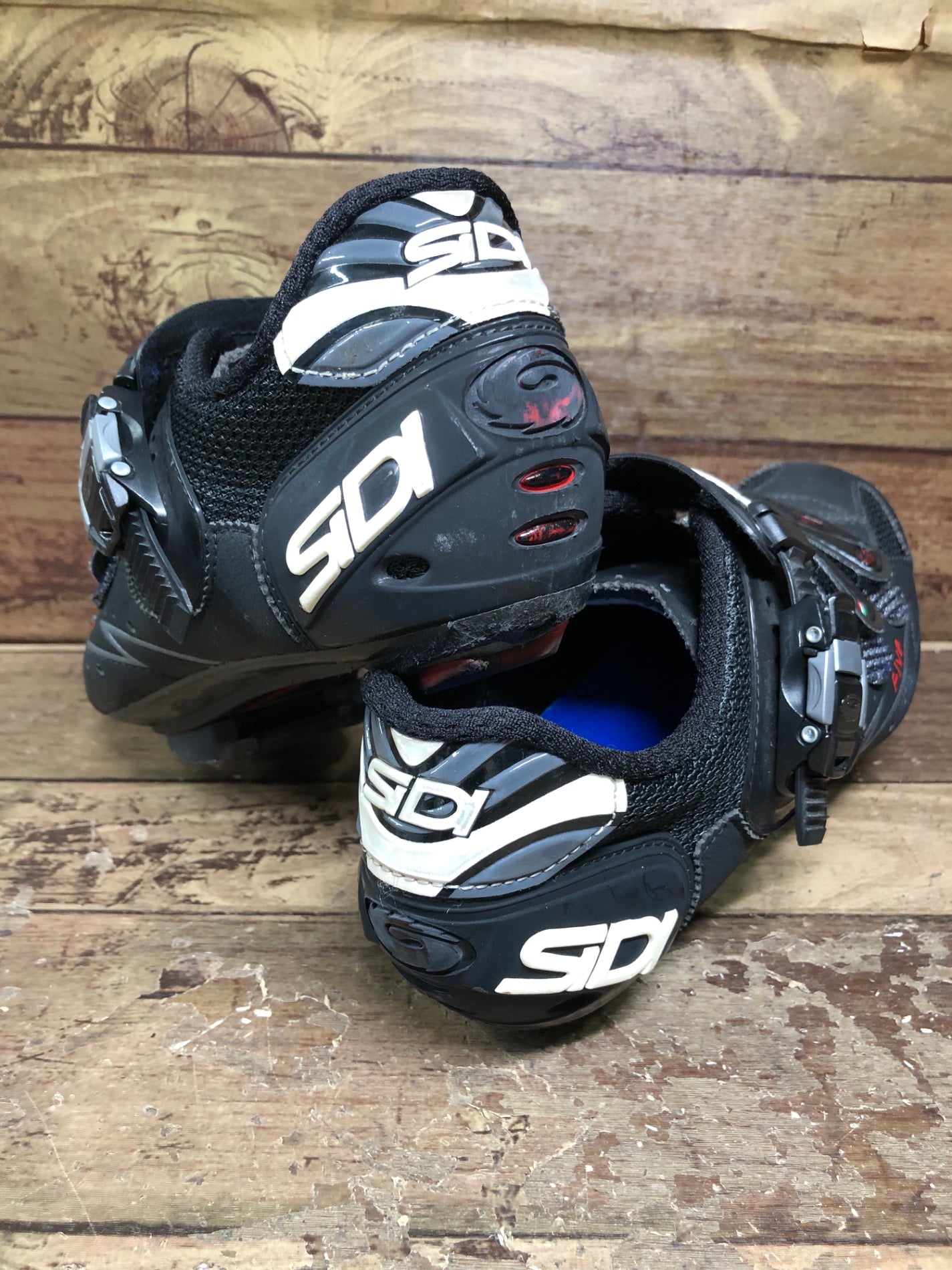 IK662 シディ SIDI SCARPE FIVE ビンディングシューズ 黒 EU40サイズ SPD-SL