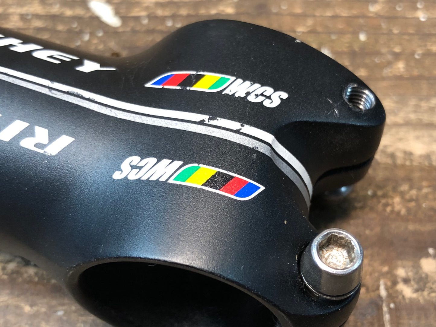 IU153 リッチー RITCHEY 4AXIS WCS アルミステム 黒 80mm Φ31.8 OS 6°