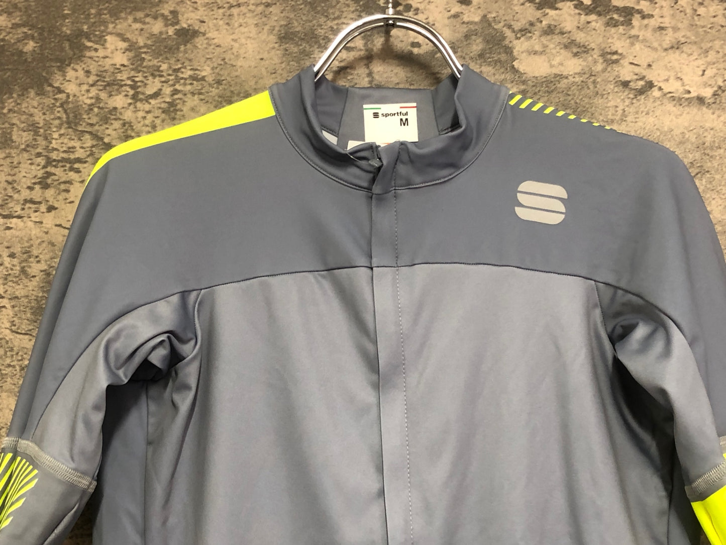 IW164 スポーツフル sportful 半袖 サイクルジャージ グレー M