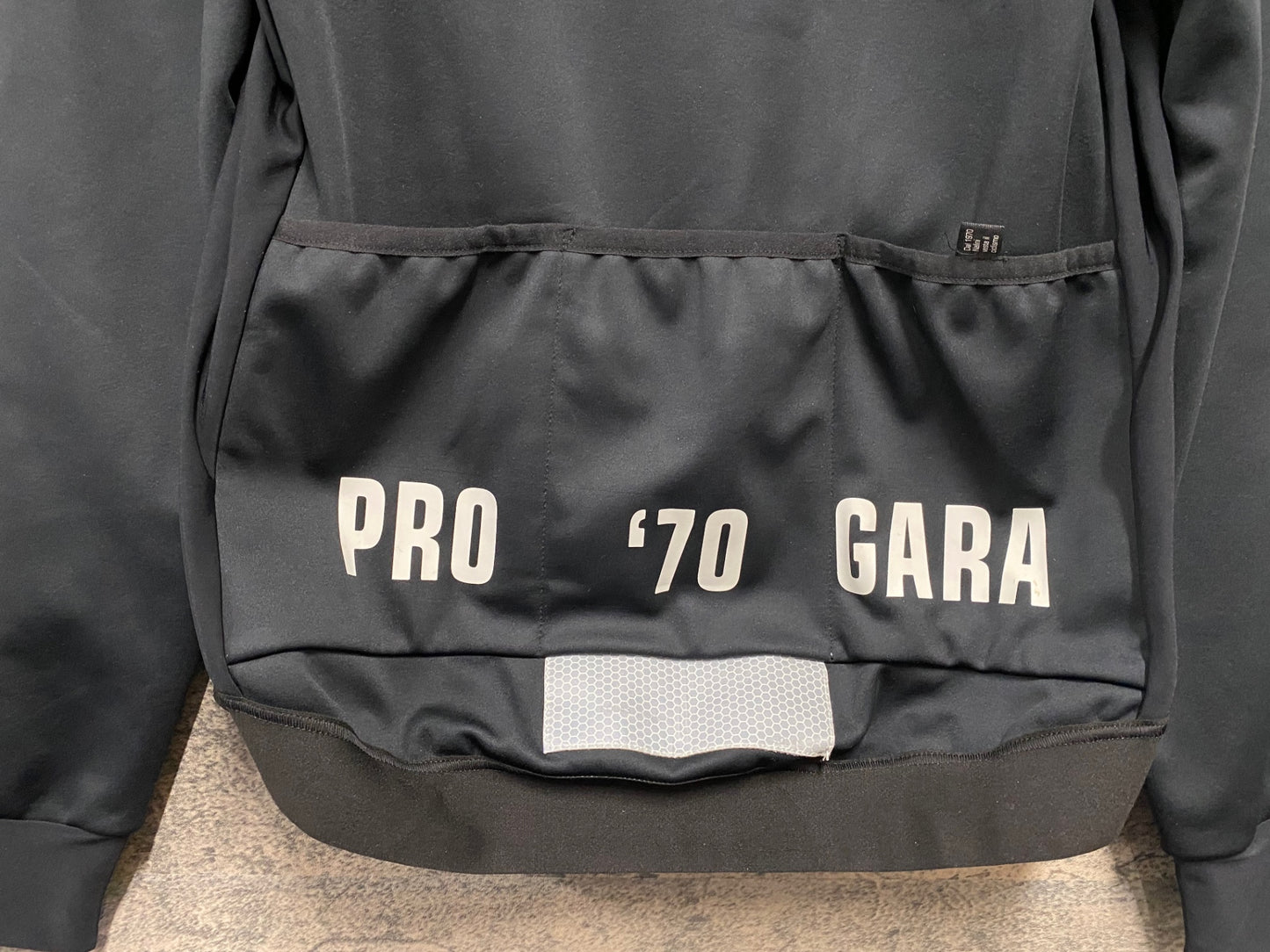 JB453 ナリーニ NALINI サイクルジャケット L 裏起毛 黒