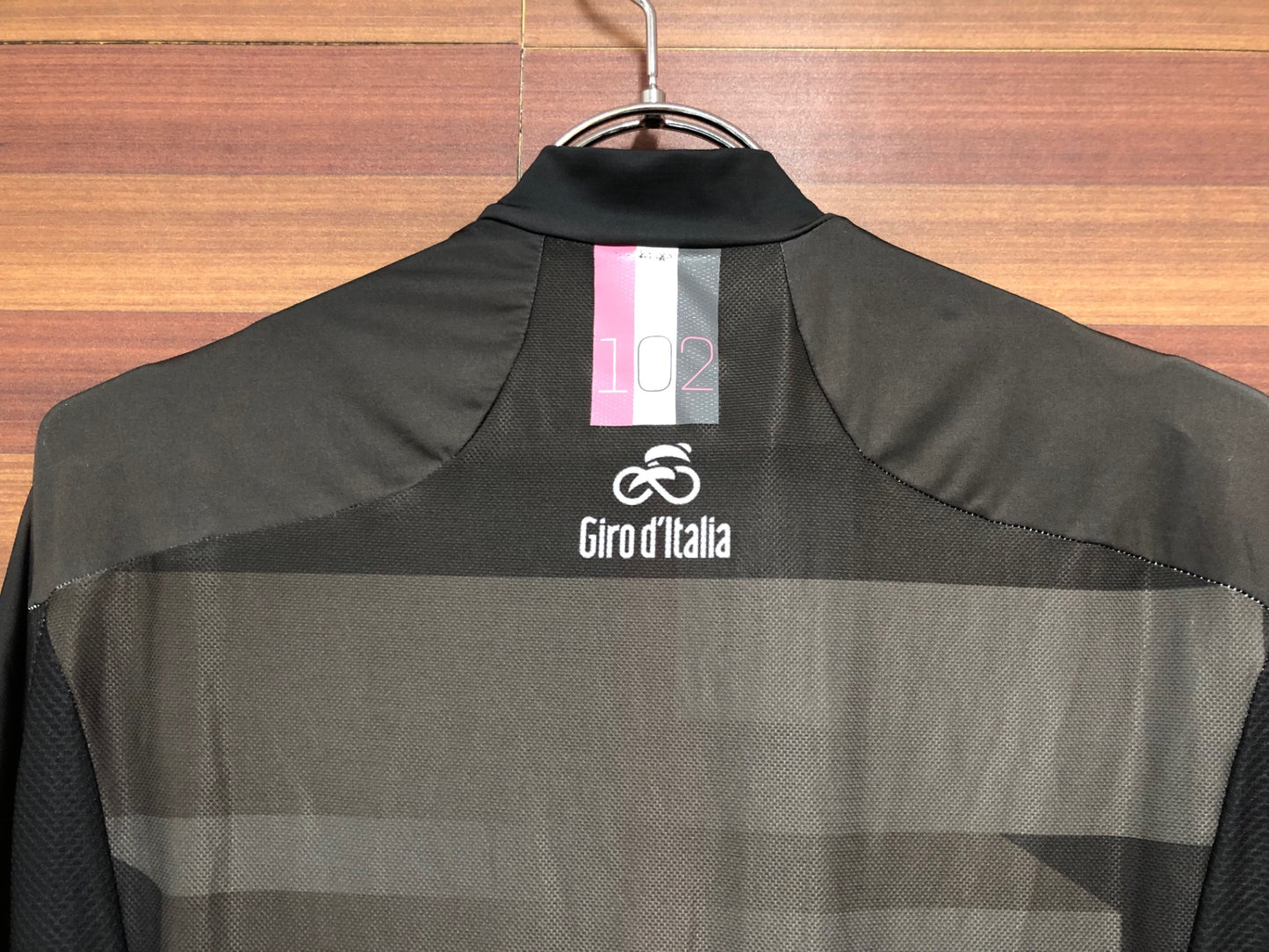 IA869 カステリ CASTELLI ジロデイタリア 半袖 サイクルジャージ 黒 S