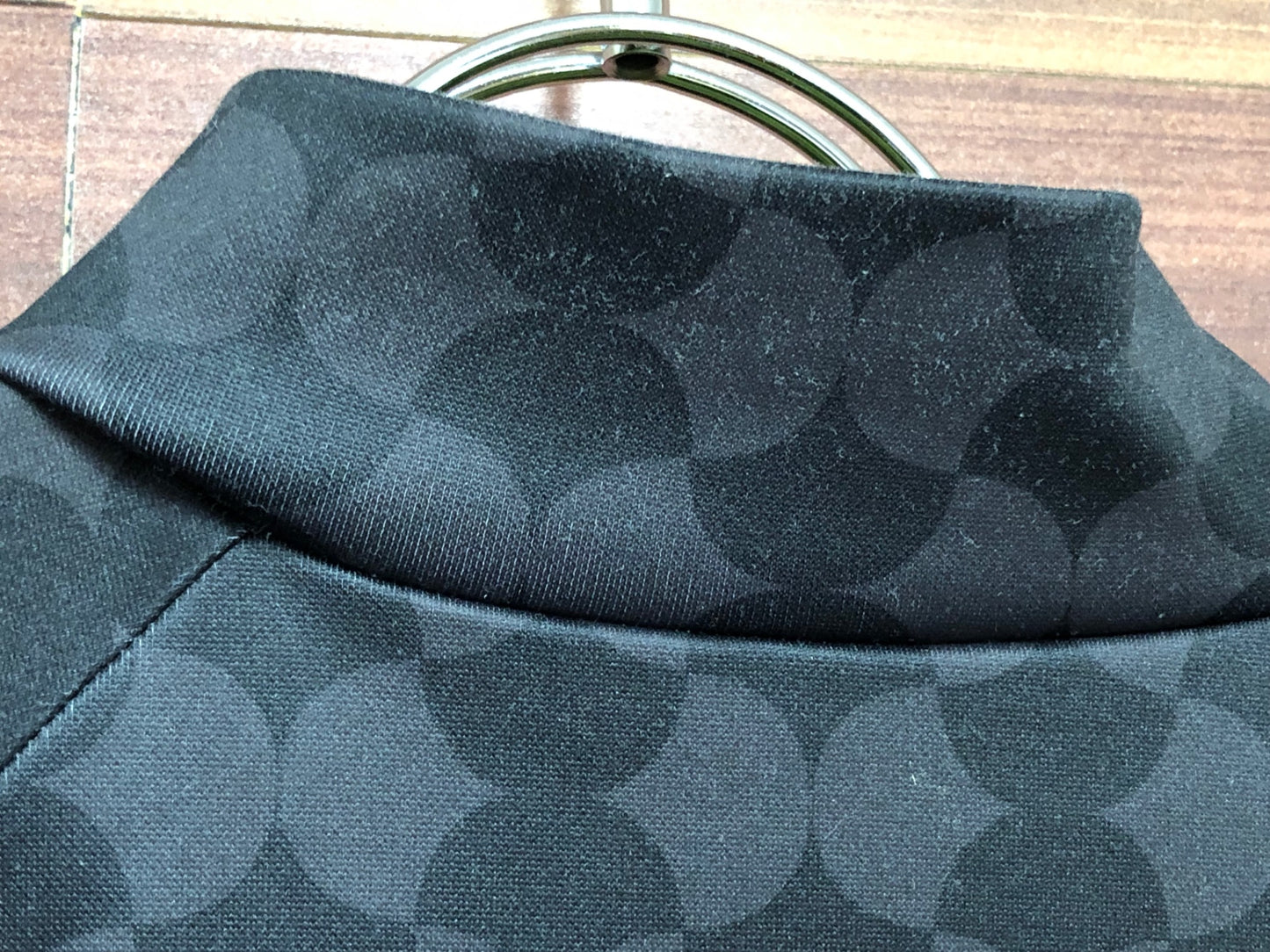 IM164 パールイズミ PEARL iZUMi 長袖 サイクルジャージ 黒 グレー L 裏起毛