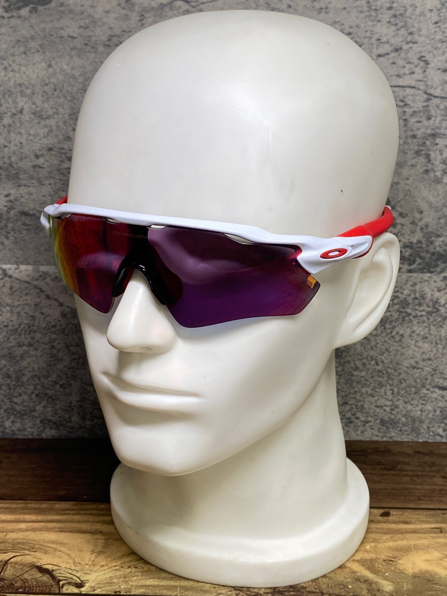 JC099 オークリー OAKLEY レーダー RADAR EV サングラス アイウェア 白 赤 PRIZMレンズ