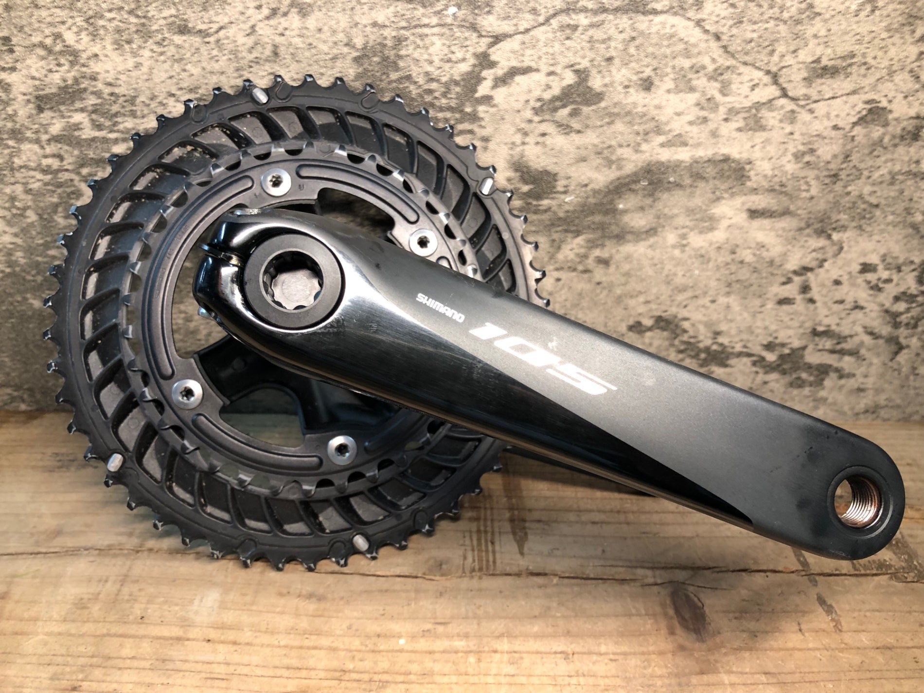 シマノ（SHIMANO) FC-R7000L ギア無し Black 11S シマノ FC-R7000