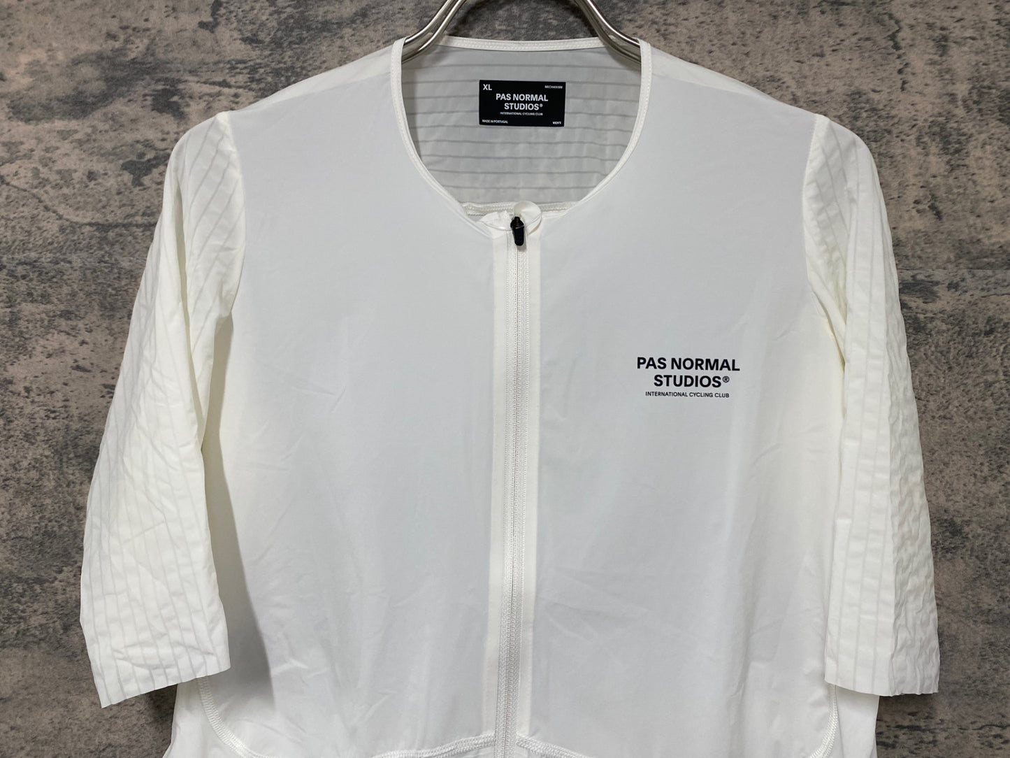 JC434 パスノーマルスタジオ Pas Normal Studios | Men's Mechanism Pro Jersey 半袖 サイクルジャージ オフホワイト XL