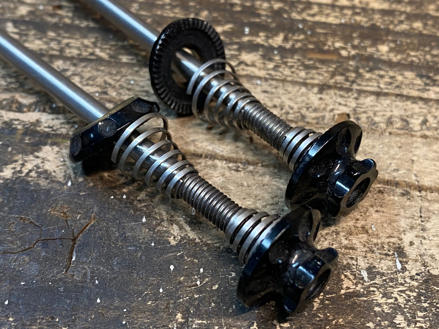 IP314 KCNC クイックリリース スキュワー 前後セット 100mm 130mm チタンシャフト