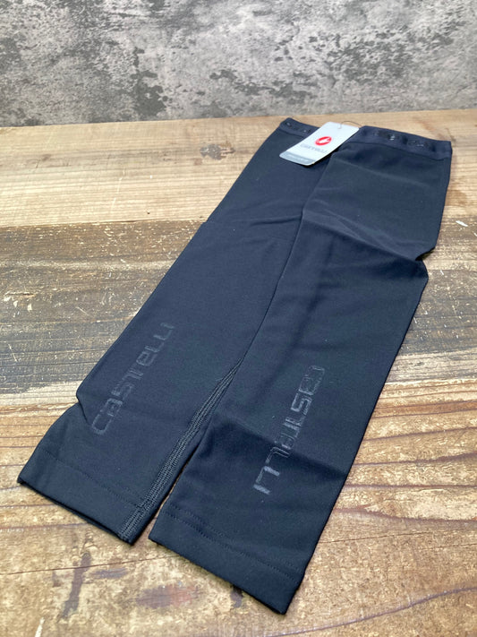IV952 カステリ CASTELLI アームカバー 黒 L 裏起毛