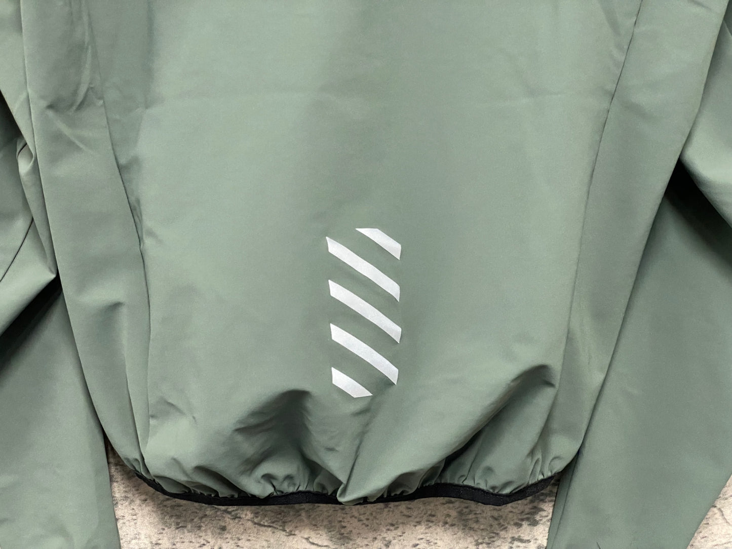 JB502 エンドレス NDLSS 長袖 ウィンドブレーカー レインジャケット 緑 S ※袖汚れ