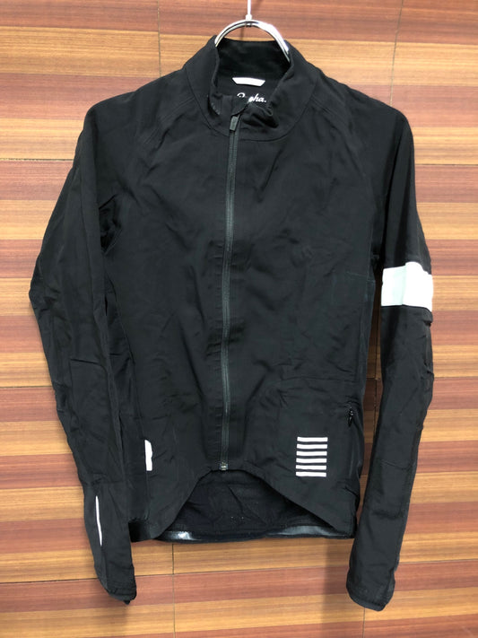 IT299 ラファ Rapha PRO TEAM JACKET 長袖 サイクルジャケット 黒 XS 裏起毛