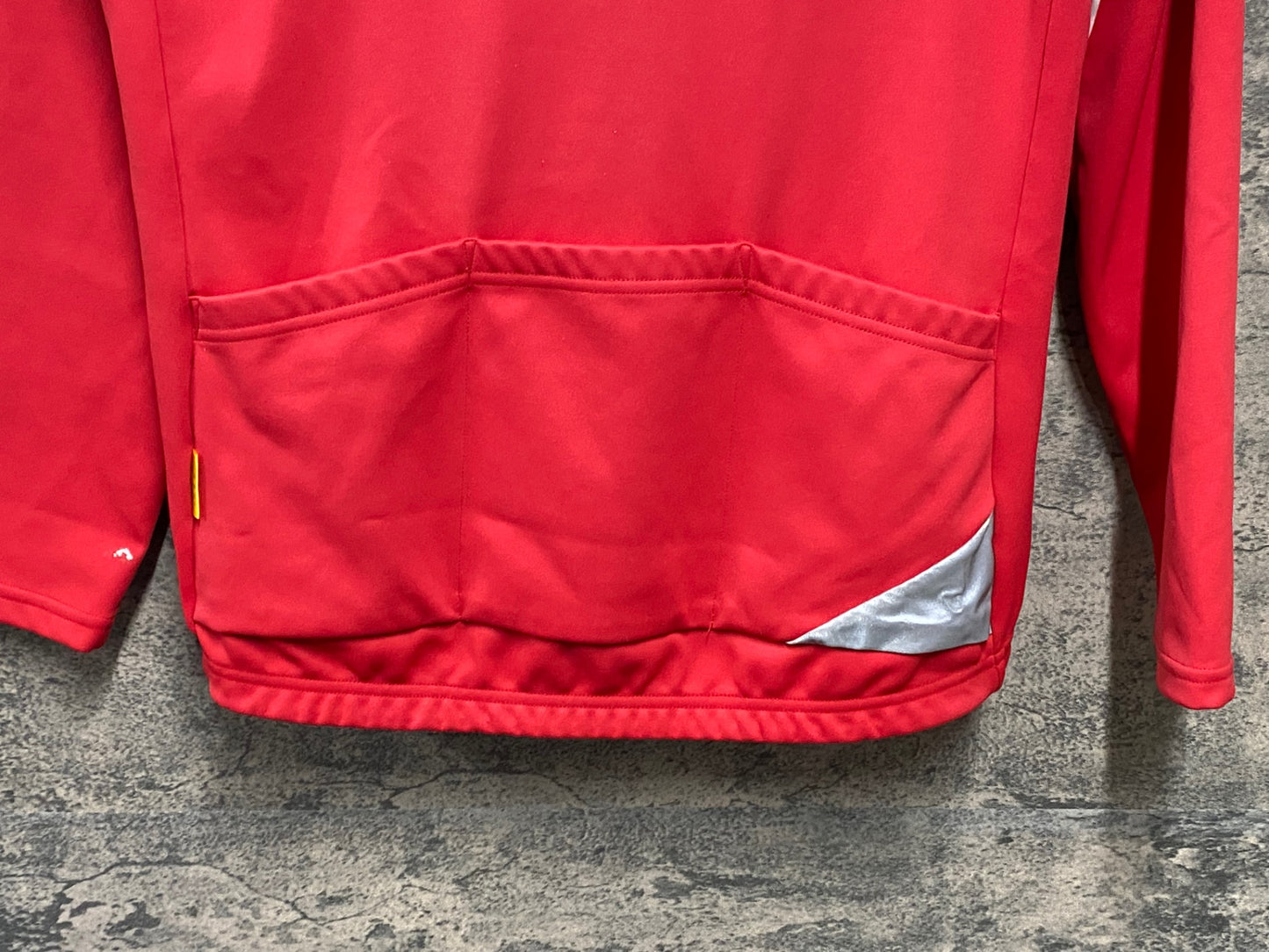 JB554 パールイズミ PEARL iZUMi 長袖 サイクルジャケット 赤 L 裏起毛 THERMODRESS