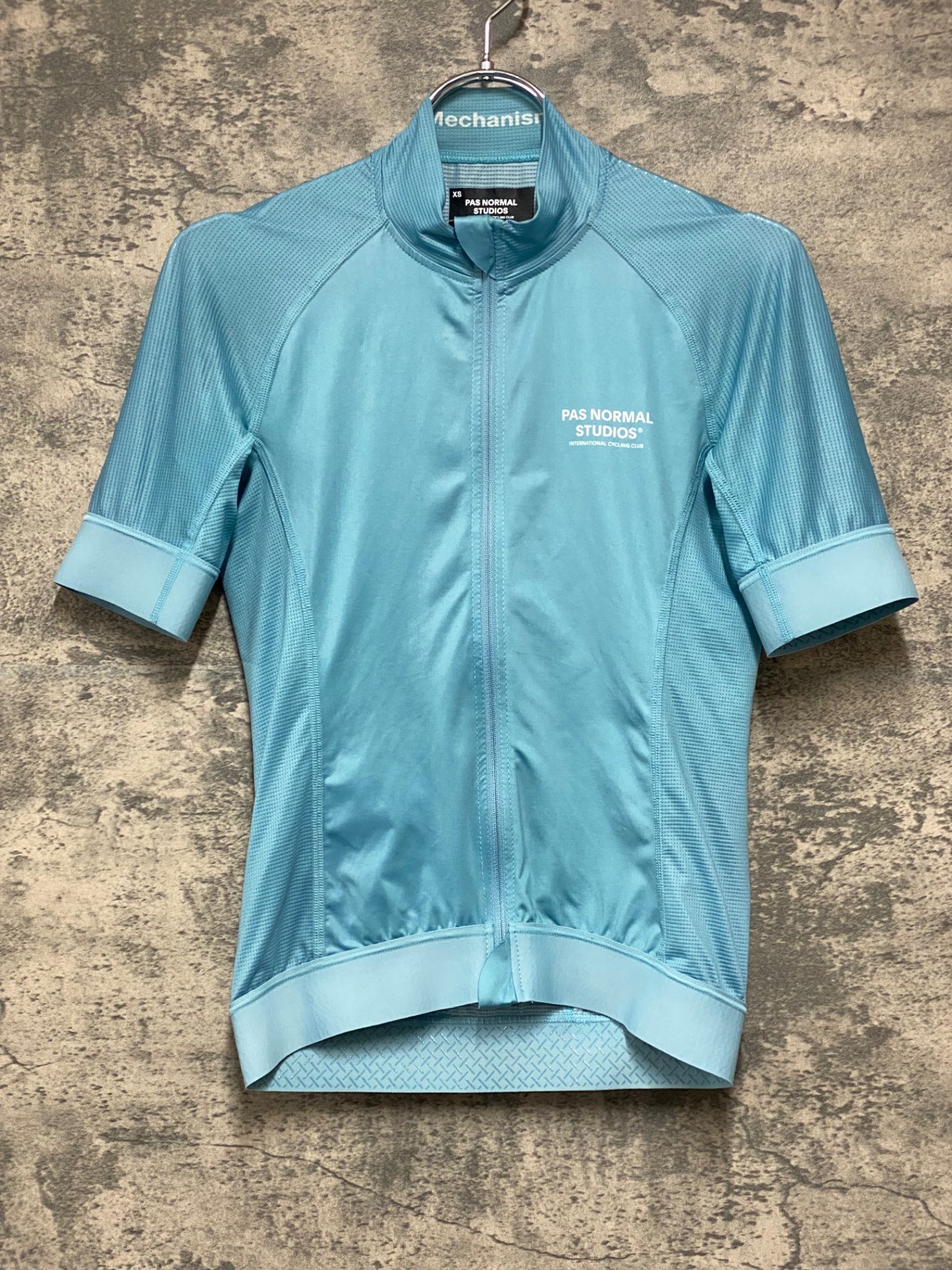 JC418 パスノーマルスタジオ Pas Normal Studios | Men's Mechanism Jersey 半袖 サイクルジャージ スカイブルー XS