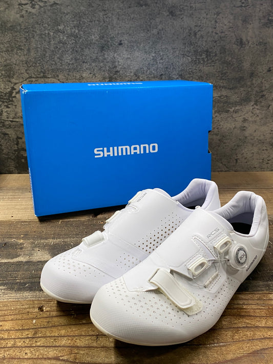 IP480 シマノ SHIMANO RC5 SH-RC500 ビンディングシューズ 白 EU42 SPD-SL ※新品未使用