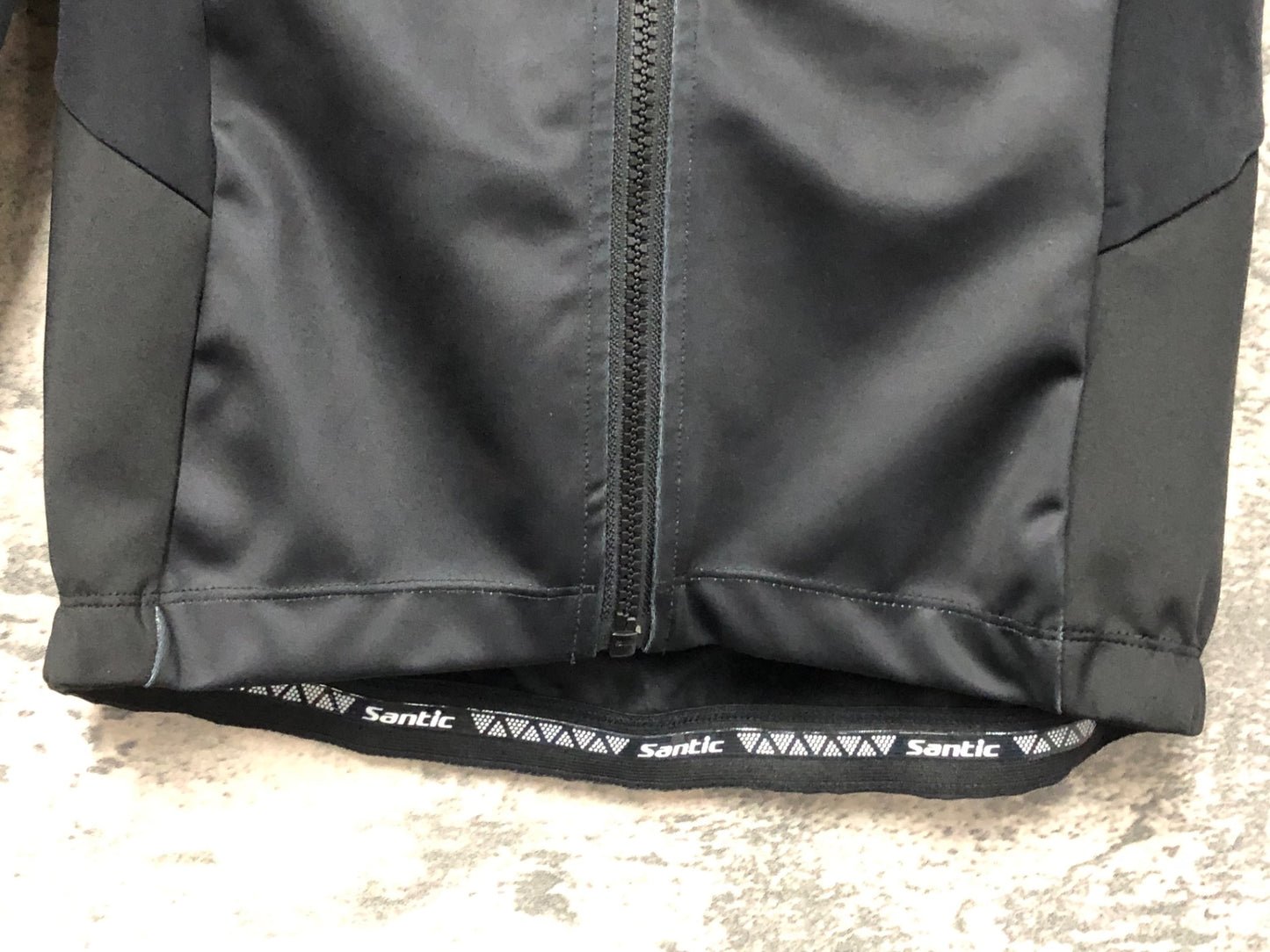 JD169 サンテック Santic 長袖 サイクルジャケット 黒 S