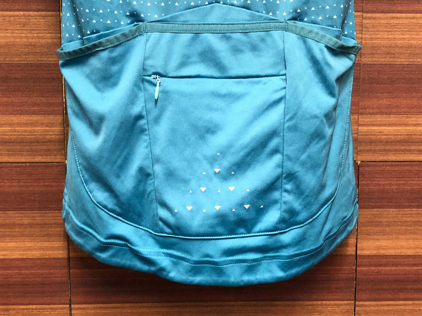 IR903 マヴィック MAVIC 半袖 ハーフジップ サイクルジャージ ターコイズ S