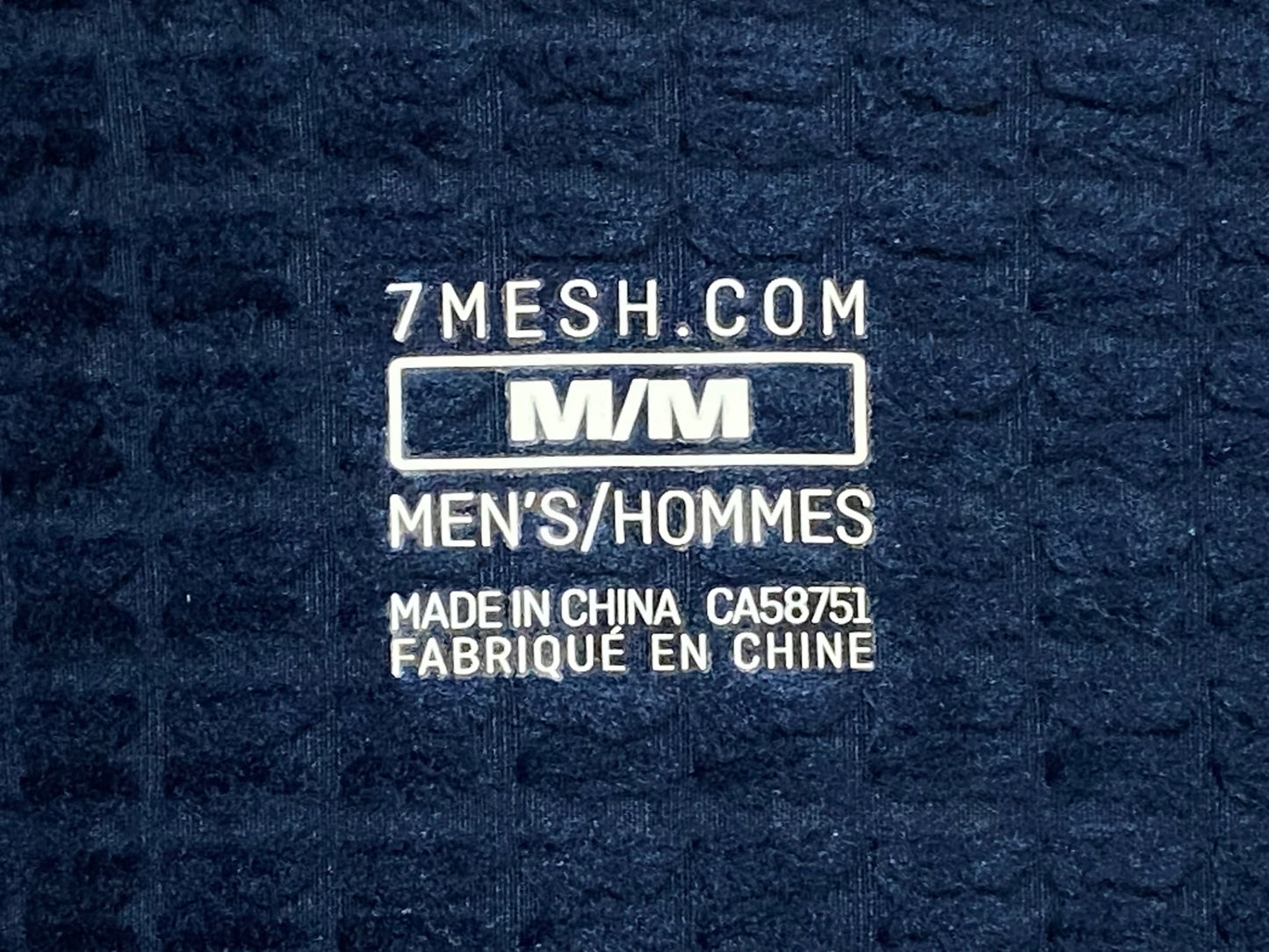 IS677 セブンメッシュ 7MESH 長袖 サイクルジャケット 中綿 青 M