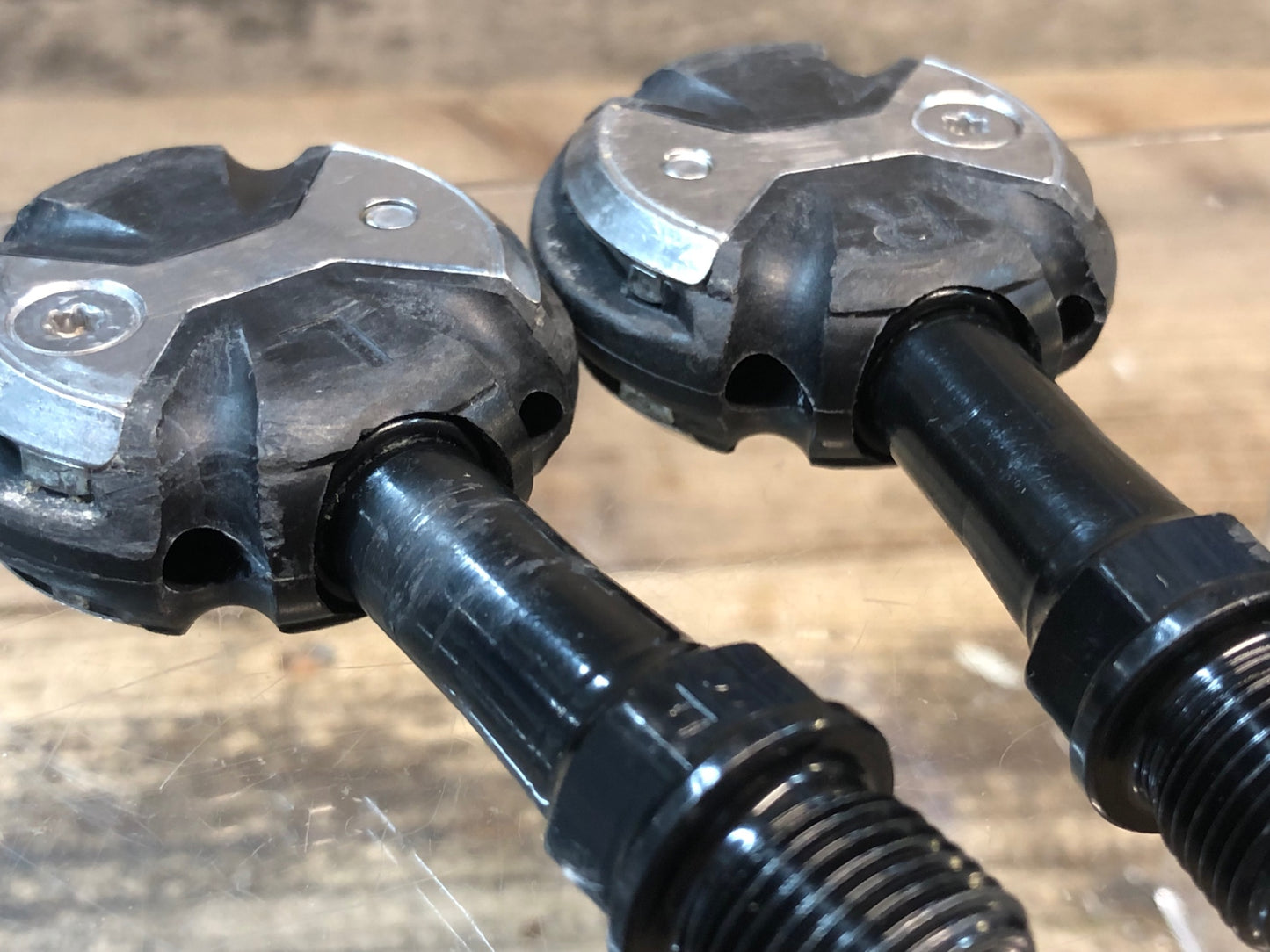 IC242 スピードプレイ SPEEDPLAY ZERO ビンディングペダル クロモリシャフト ※傷