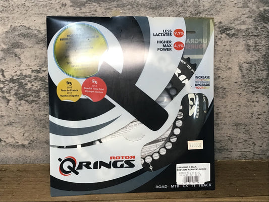 JA859 ローター ROTOR QRINGS アウター チェーンリング 130BCD 53T 楕円