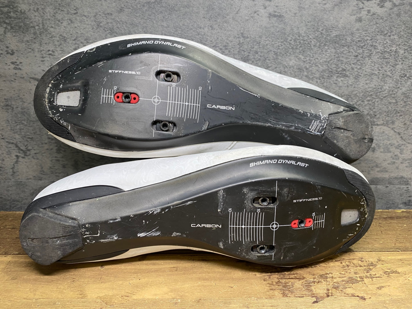 IZ069 シマノ SHIMANO RC7 SHRC701M W01 S ビンディングシューズ 3穴 白 EU43 BOA