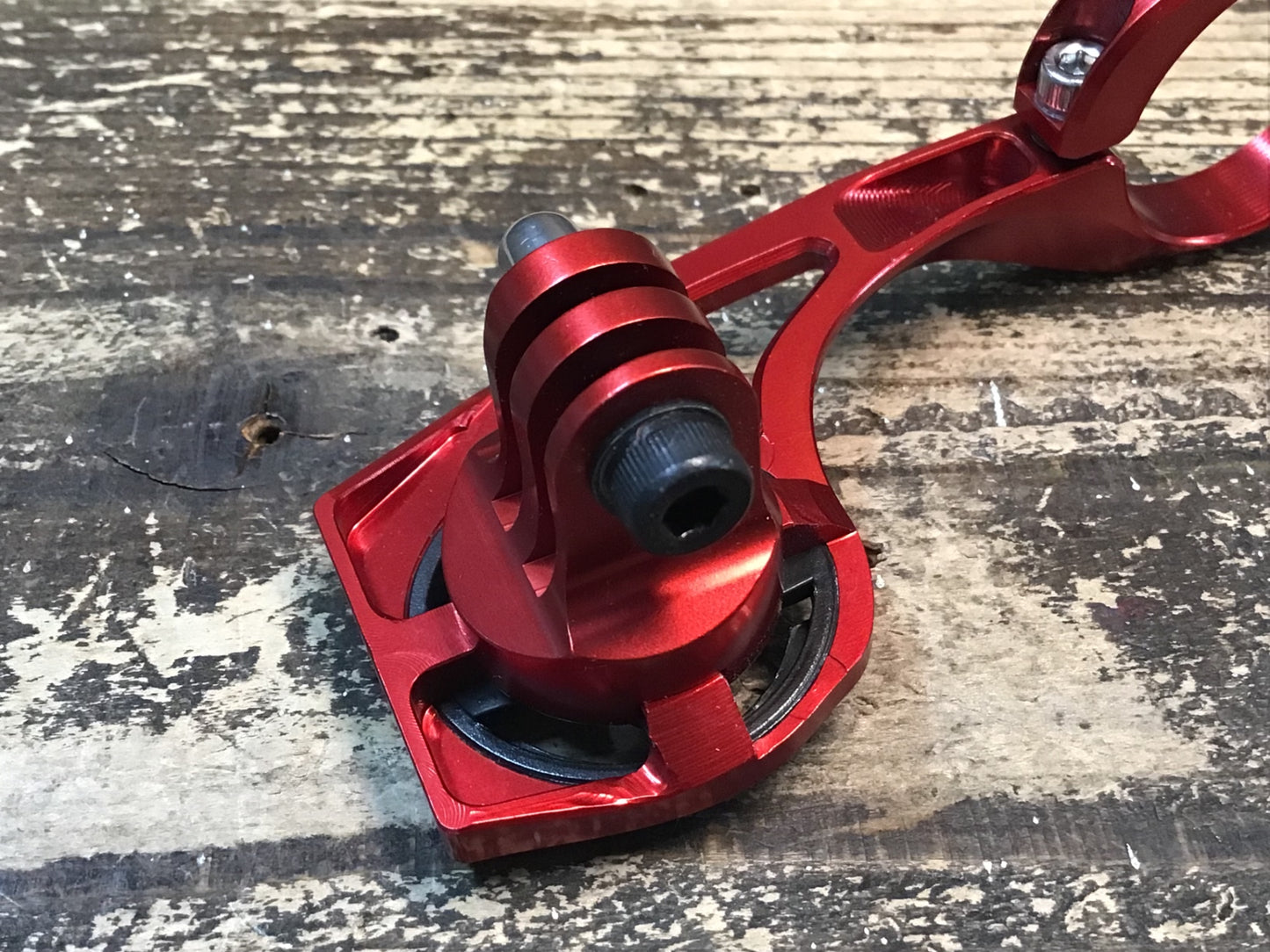 IW561 ローター ROTOR Garmin Mount サイコンマウント 赤 Φ31.8